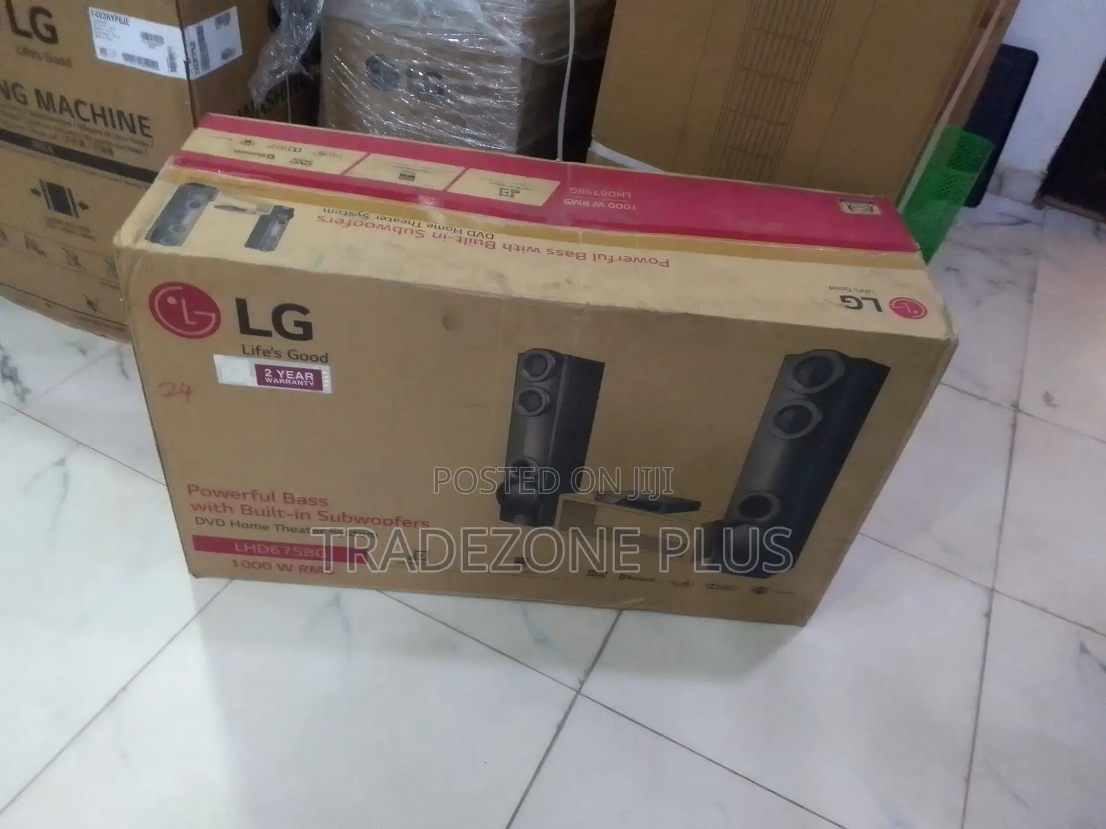 LG Home Cinema System With Bluetooth Audio Support