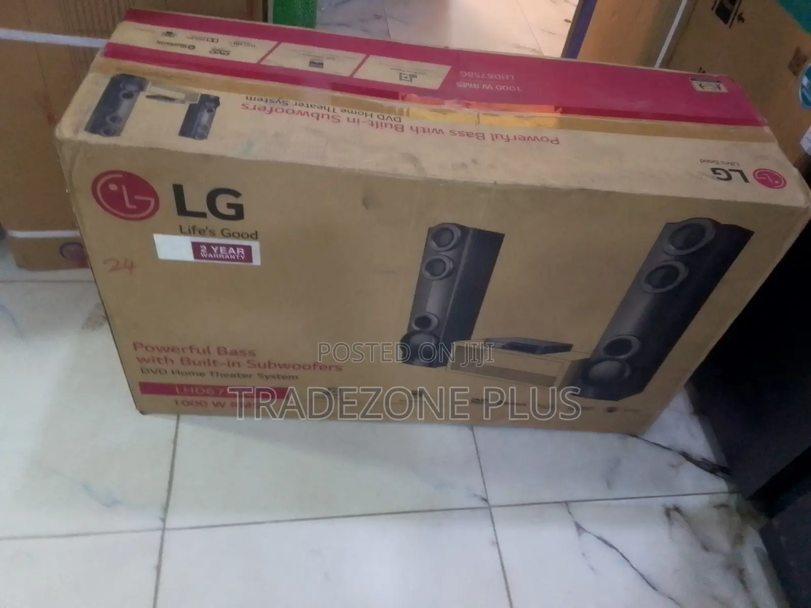 LG 1000W Speaker System With DVD and Bluetooth