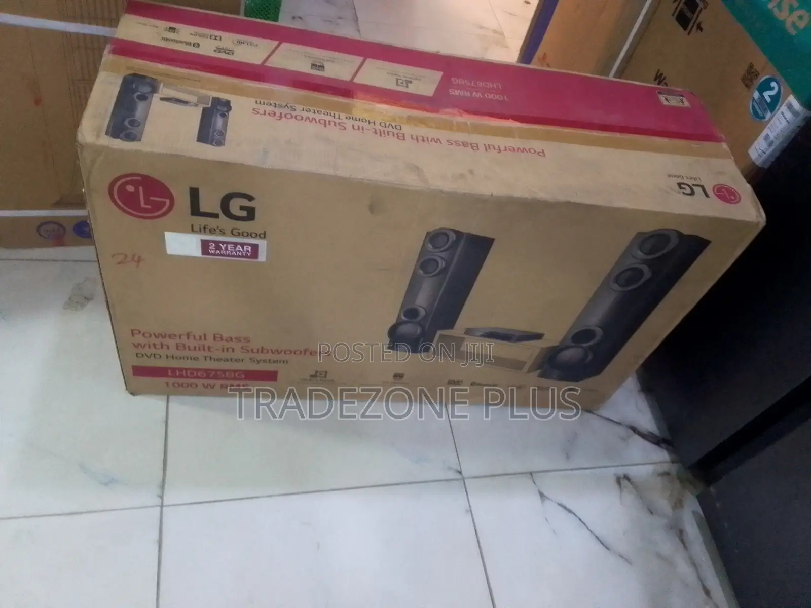 LG LHD675BG Bluetooth Home Audio Setup for Family Use