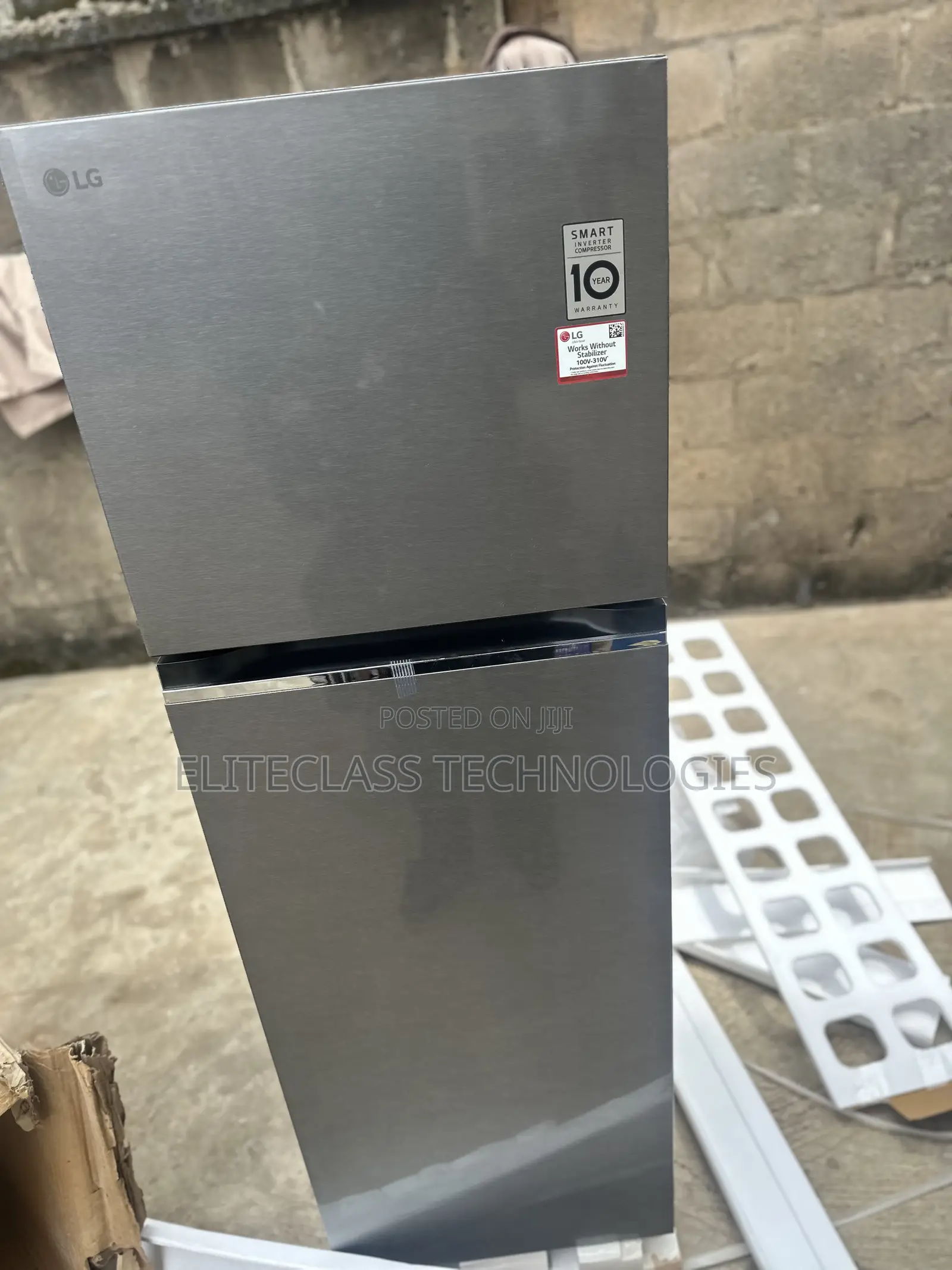 LG GL-B262PQKB Double Door Fridge With Smart Inverter Technology
