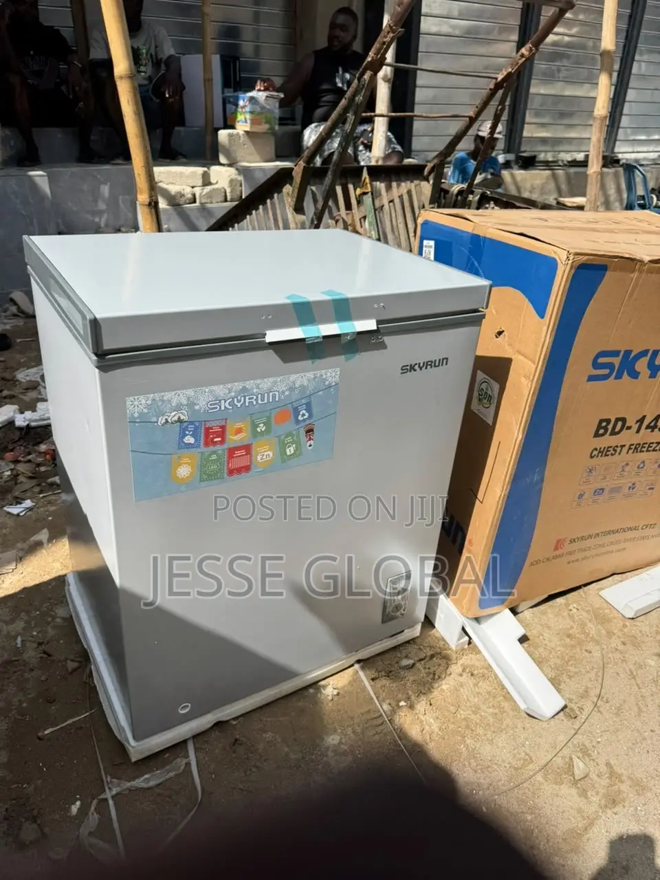 SKYRUN 145L Freezer for Home and Shop