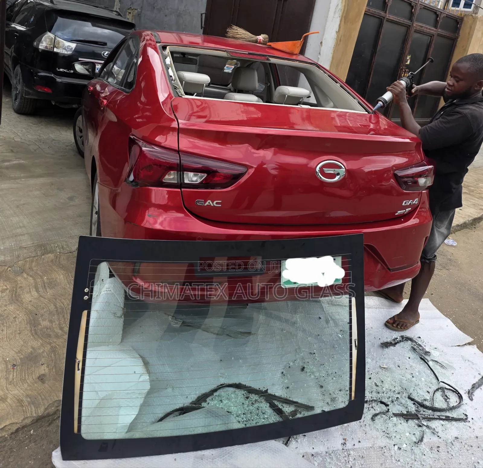 Gac Ga5 2019 Back Windscreen Glass Available & Installed at Chimatex