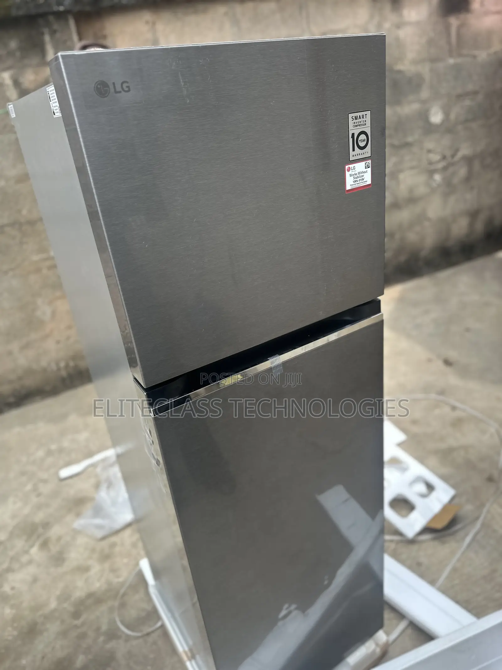 LG GL-B262PQKB 266L Home Refrigerator With Double Door Design