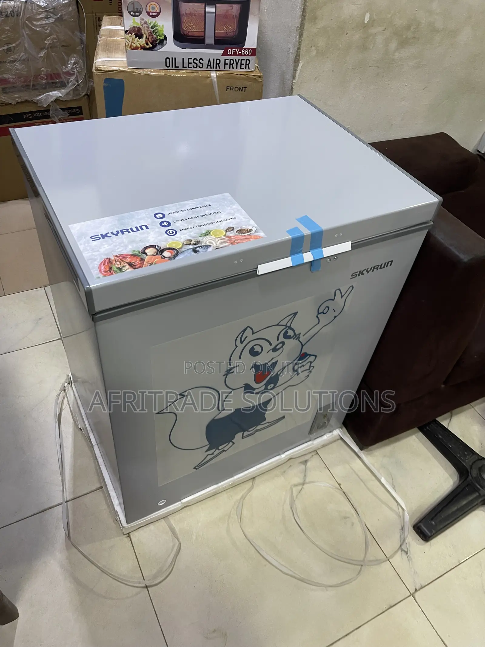Affordable Skyrun BD 180A Inverter Freezer With 145L Capacity