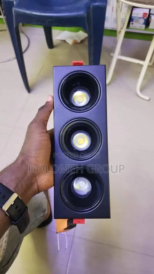 All Black 3in1 Recess Light