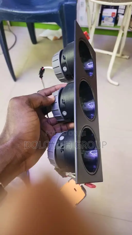 All Black 3in1 Recess Light