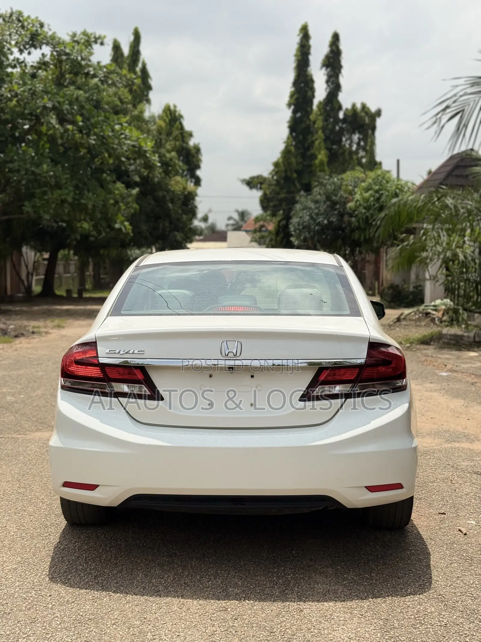 Honda Civic Sedan EX 2013 White
