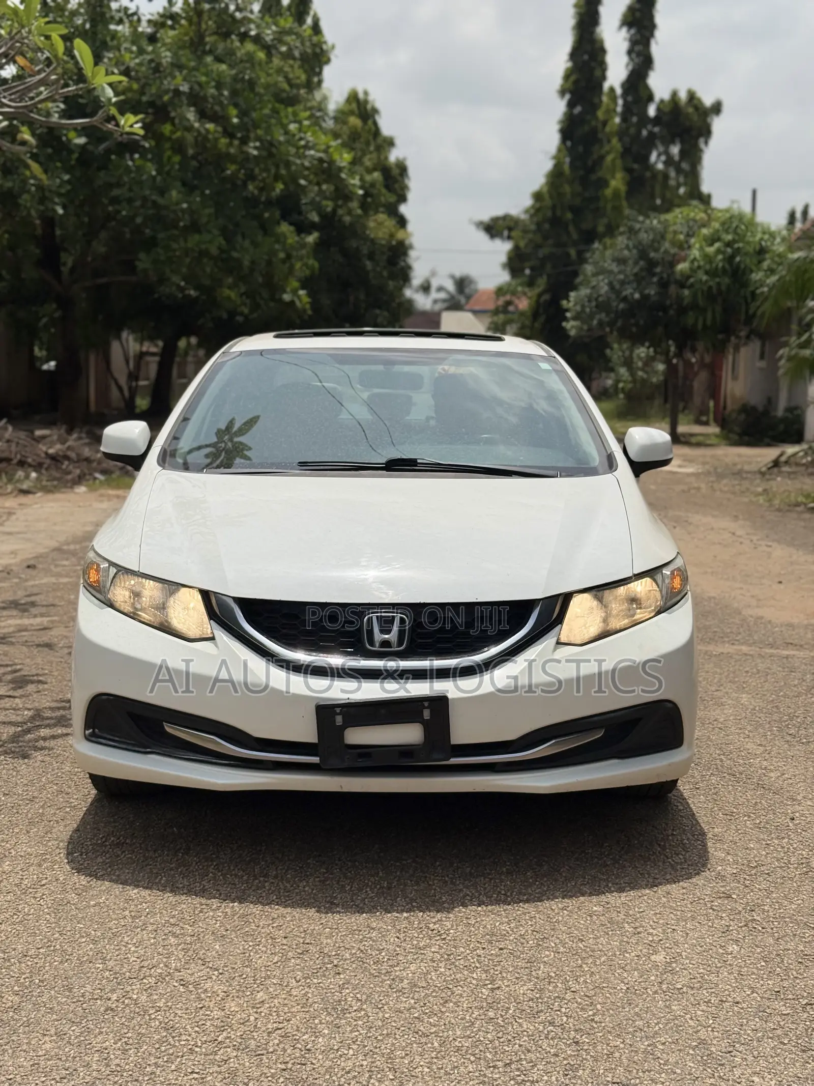 Honda Civic Sedan EX 2013 White