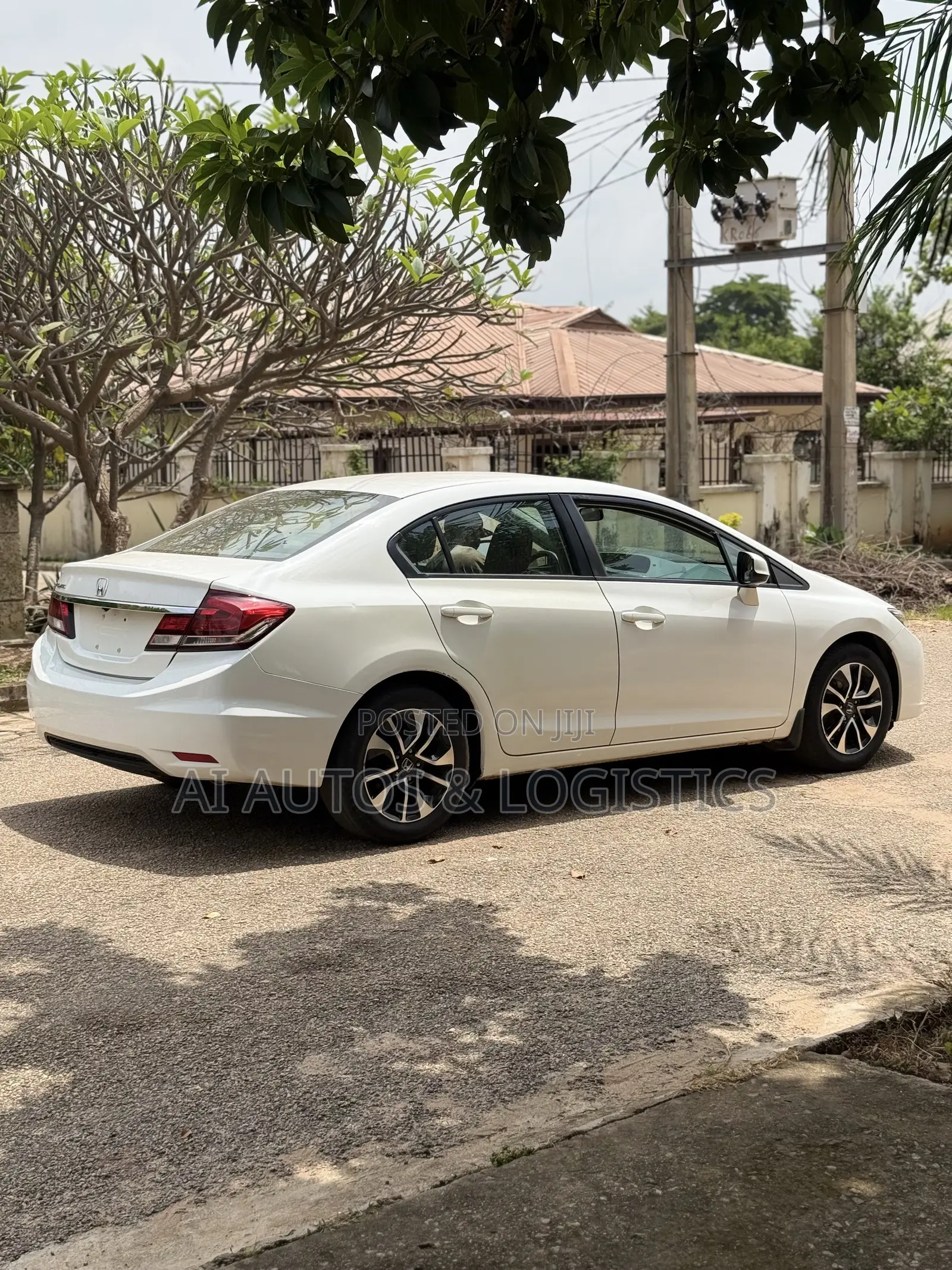 Honda Civic Sedan EX 2013 White