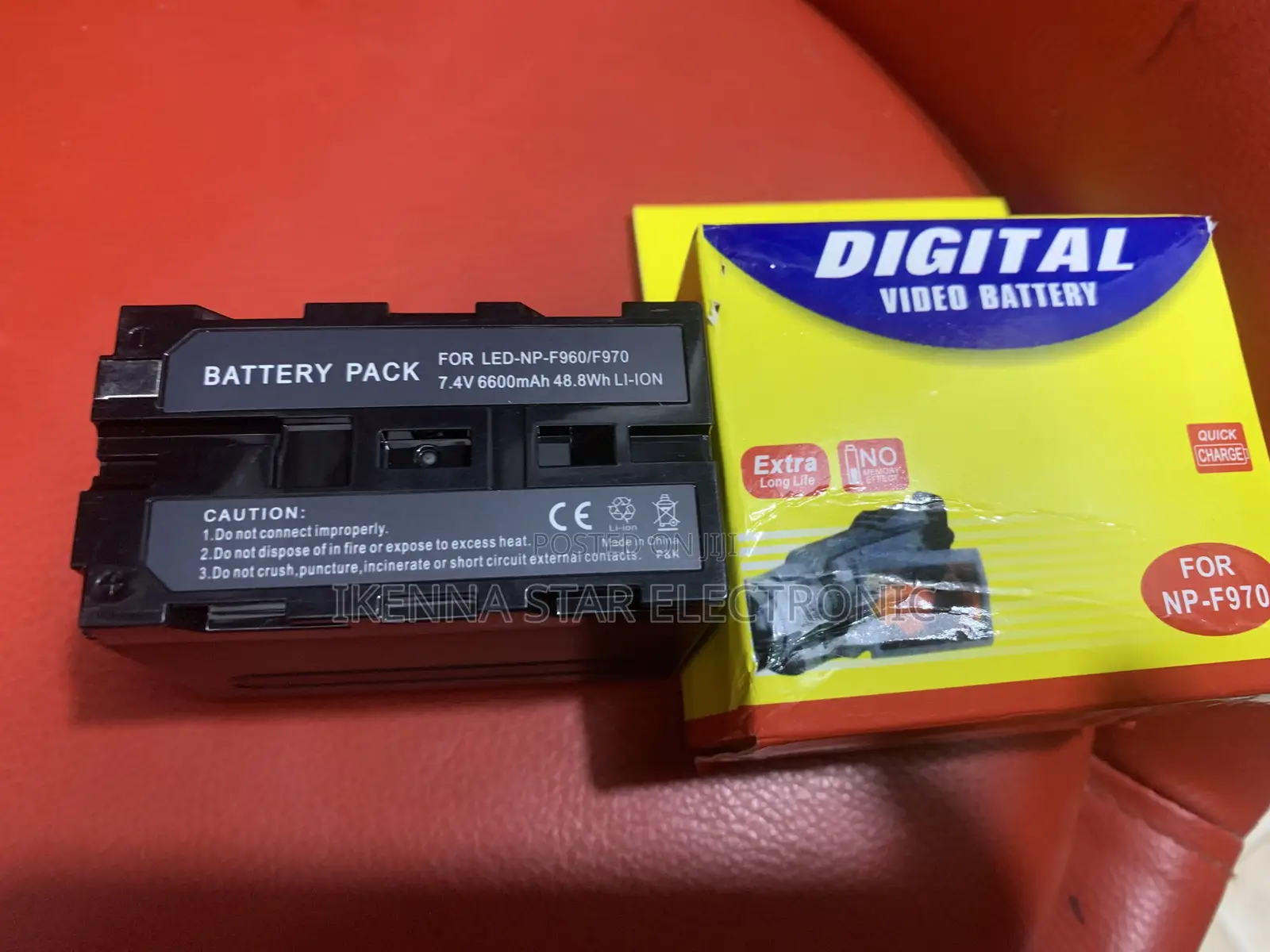 6600mAh LED Light Battery