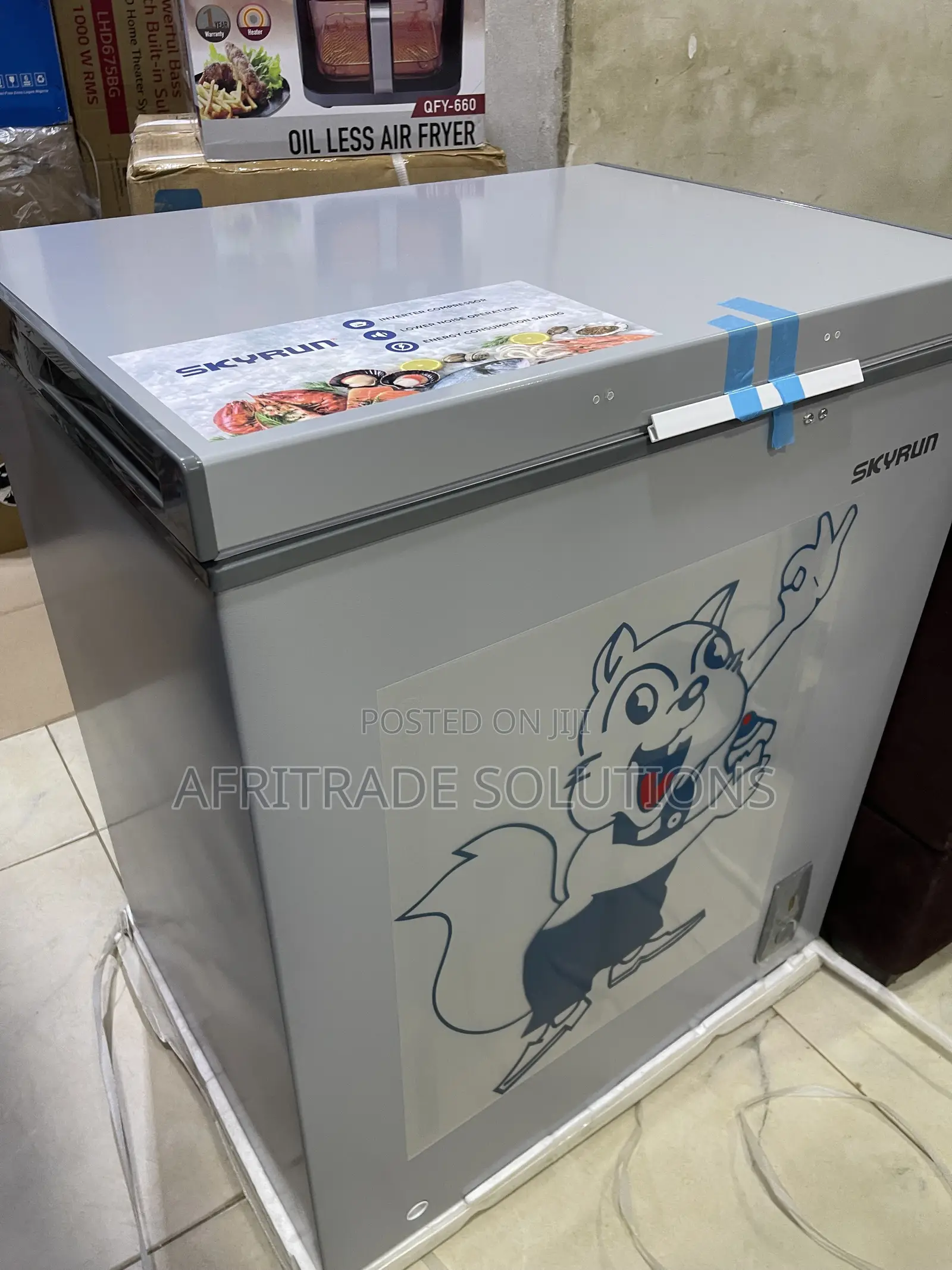 145L Skyrun Inverter Chest Freezer BD 180A for Smart Storage
