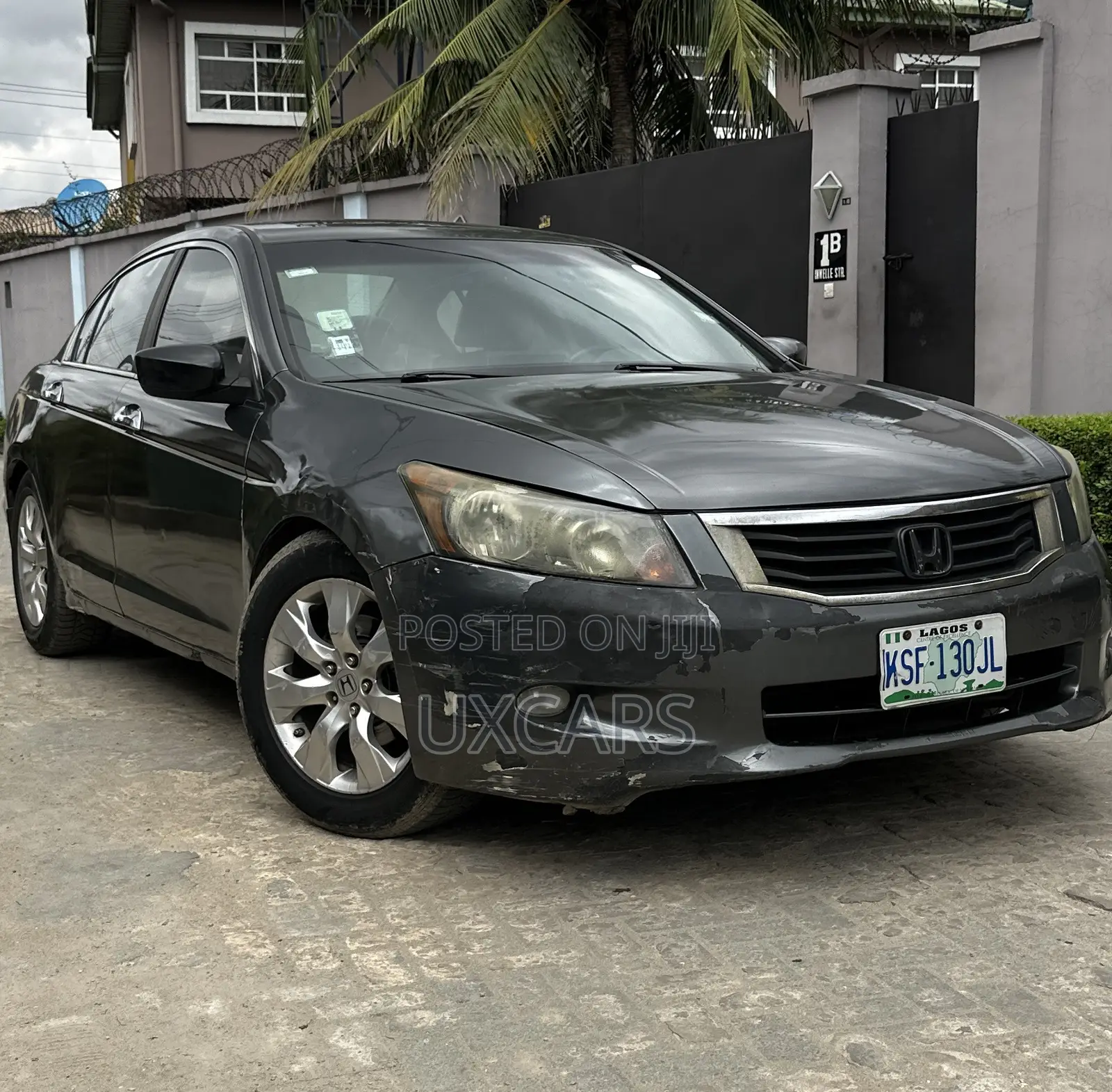 Honda Accord Sedan EX-L V-6 2010 Gray