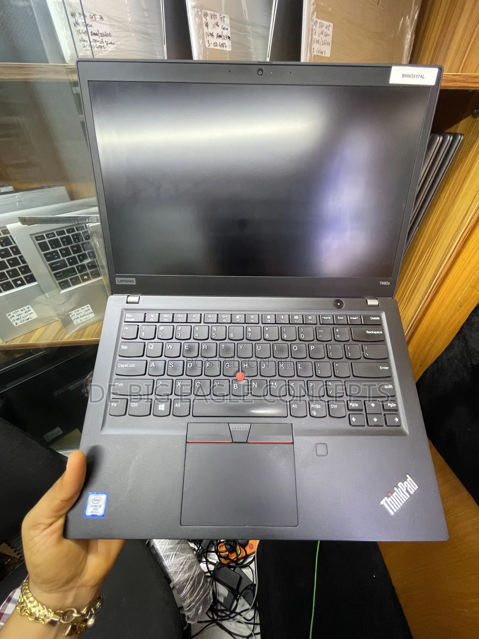 Laptop Lenovo ThinkPad T490s 8GB Intel Core i5 SSD 256GB