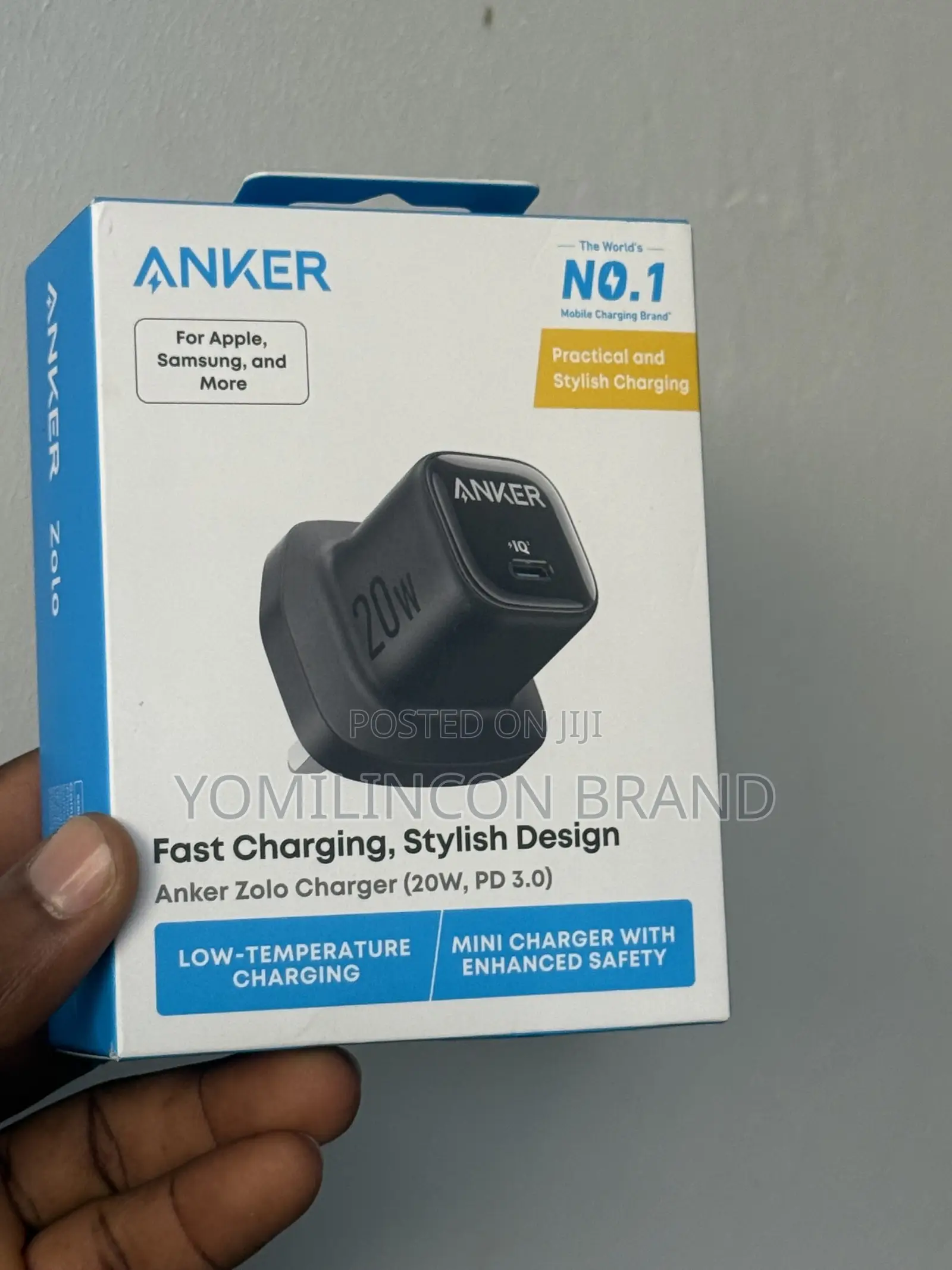 Anker Zolo Charger 20watt, PD 3.0
