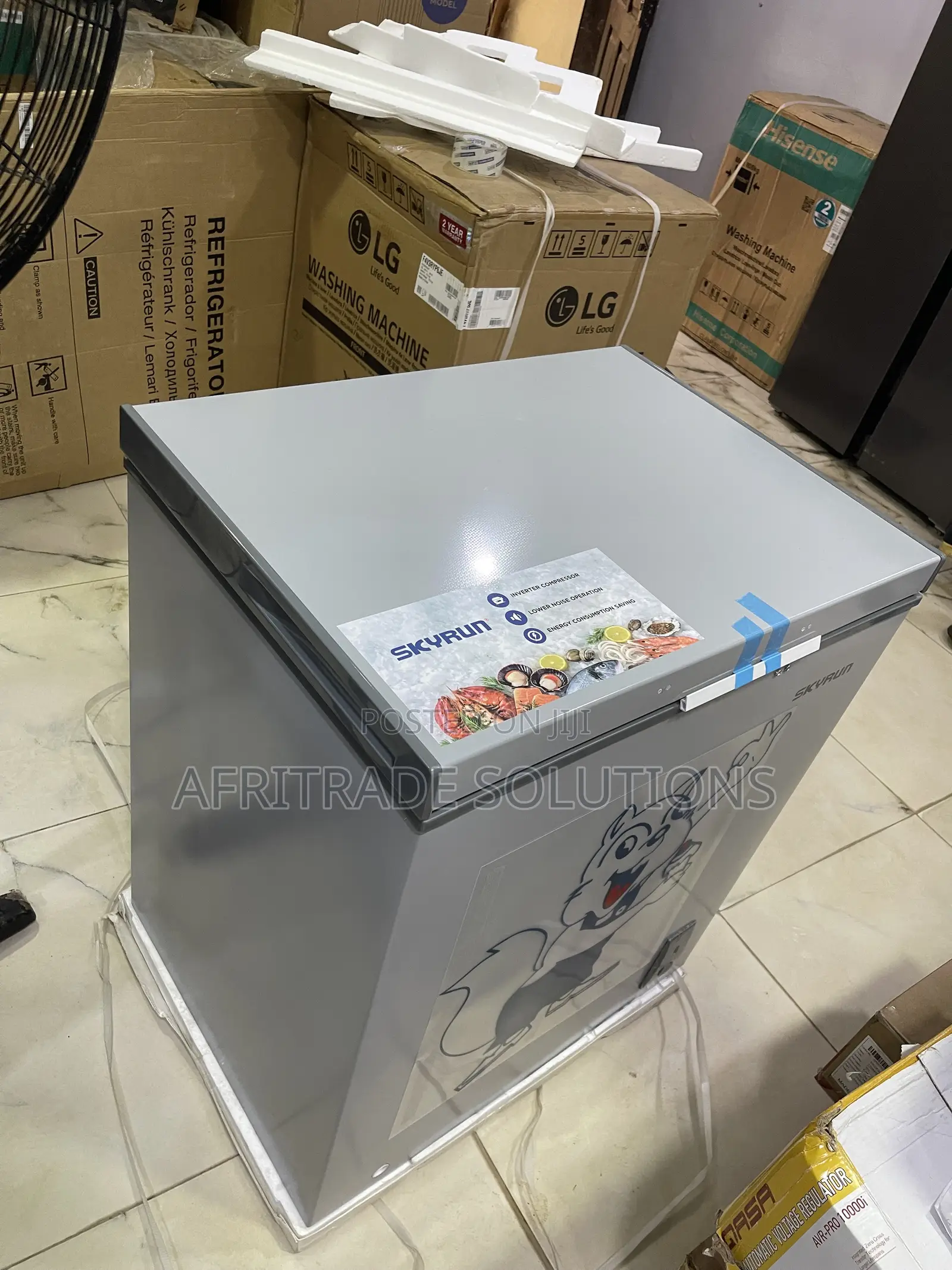 Your Everyday Freezing Partner: Skyrun 145L Inverter Freezer