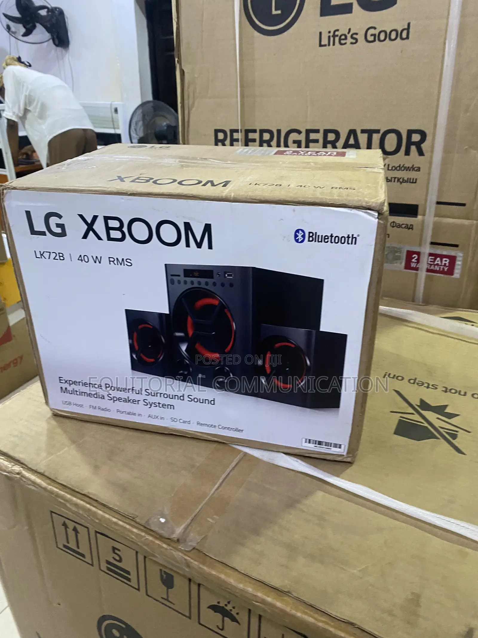 LG Lk72b Xboom 40w RMS Home Audio Speaker