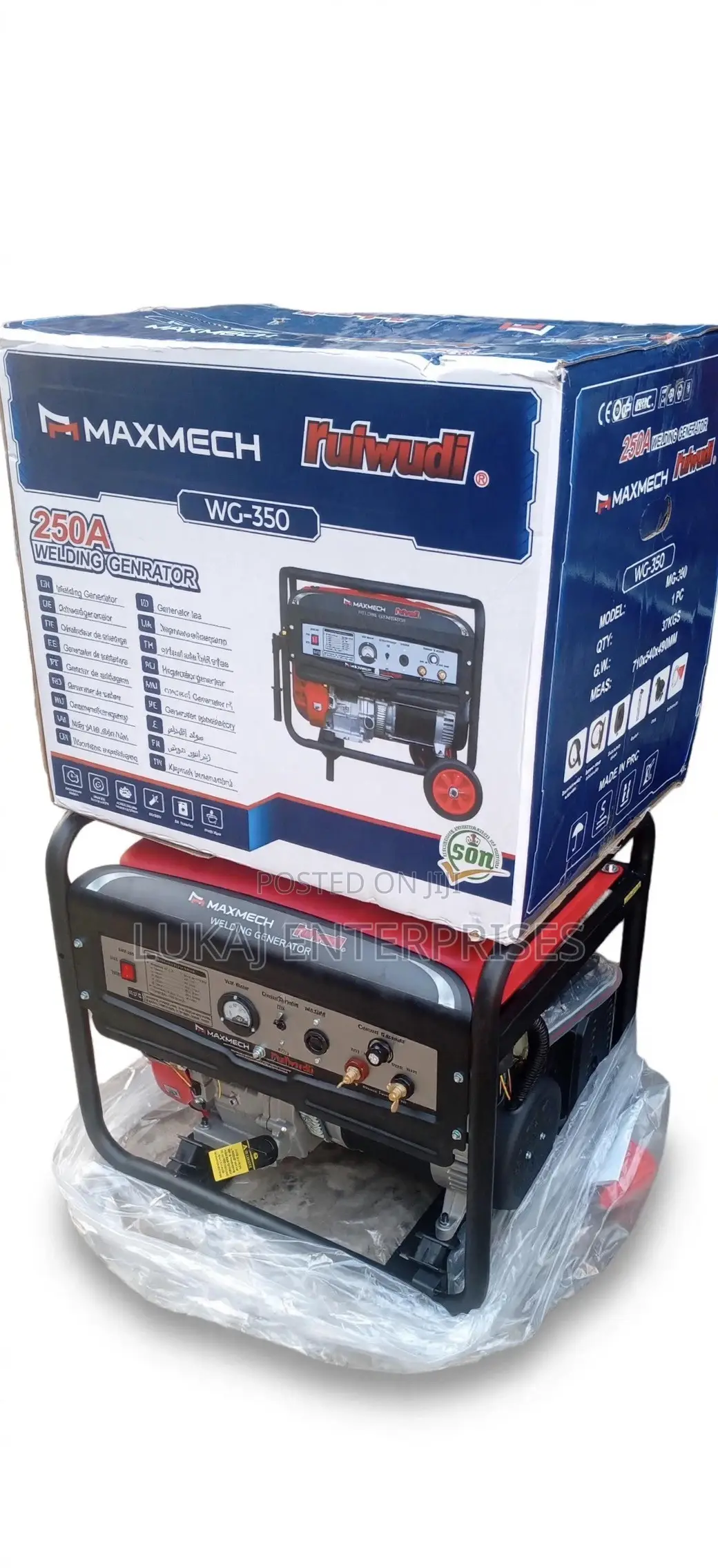 Original Maxmech Wg-350 Copper Coil Generator