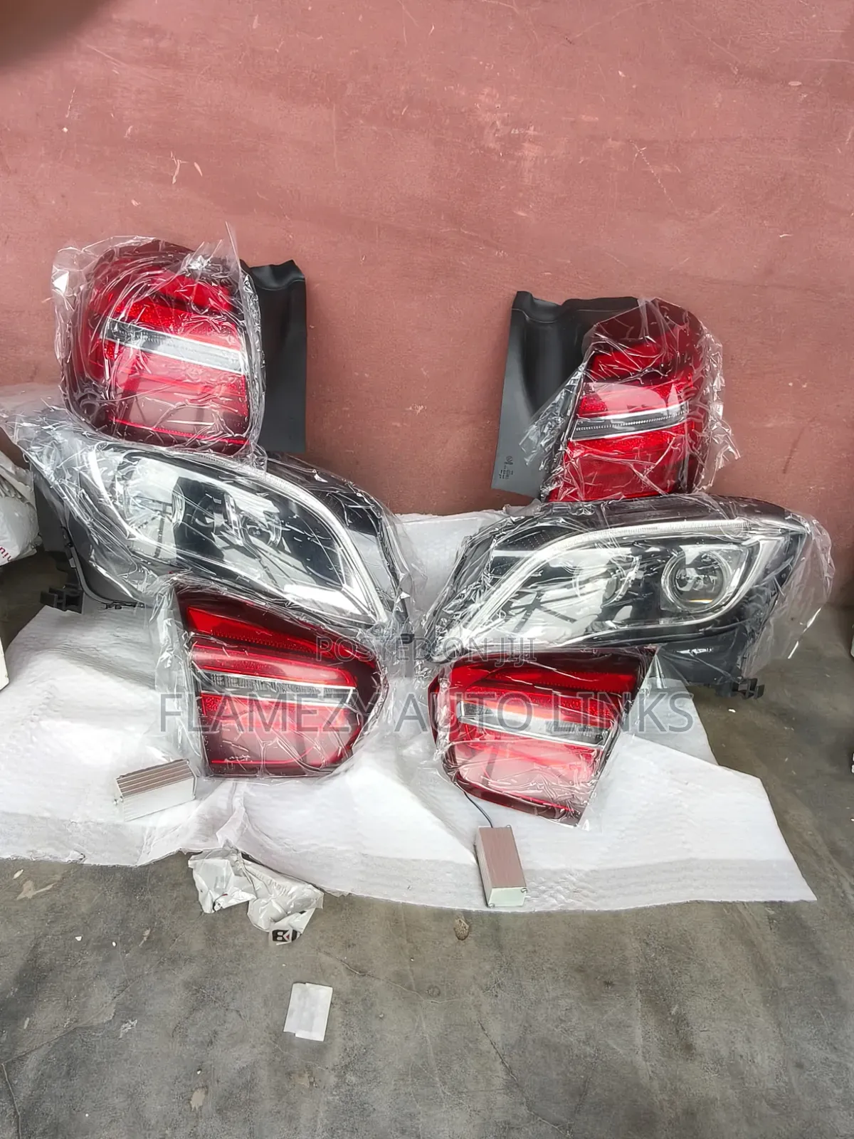 Headlamp and Rear Light for Gla 250 2015 to 2019