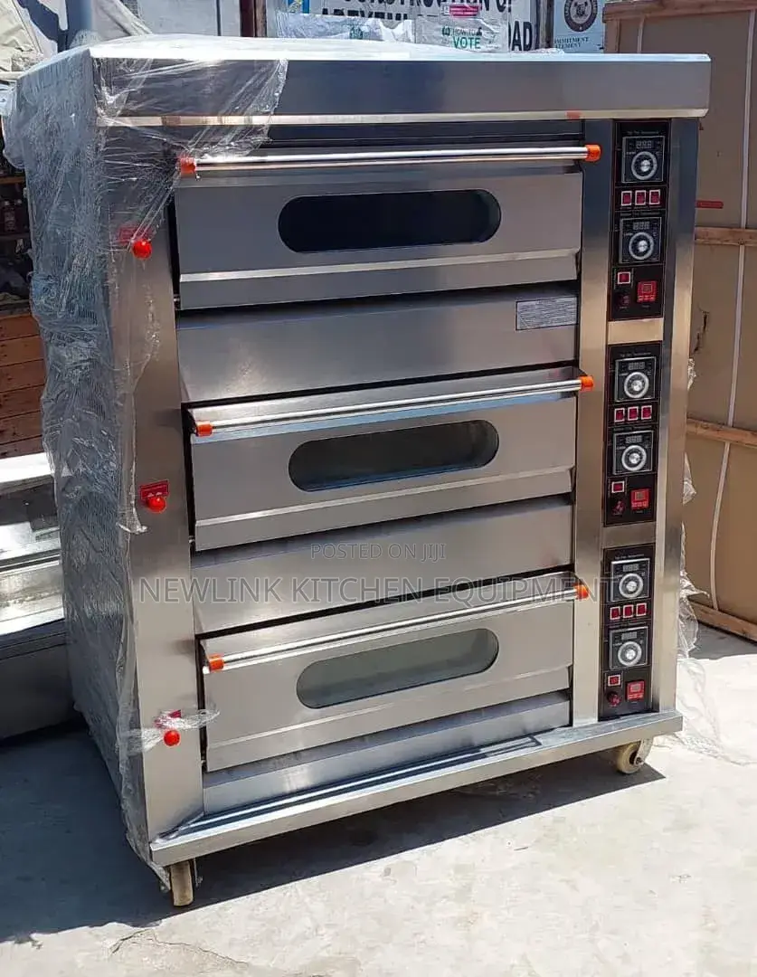 Gas Oven 3deck 6trays