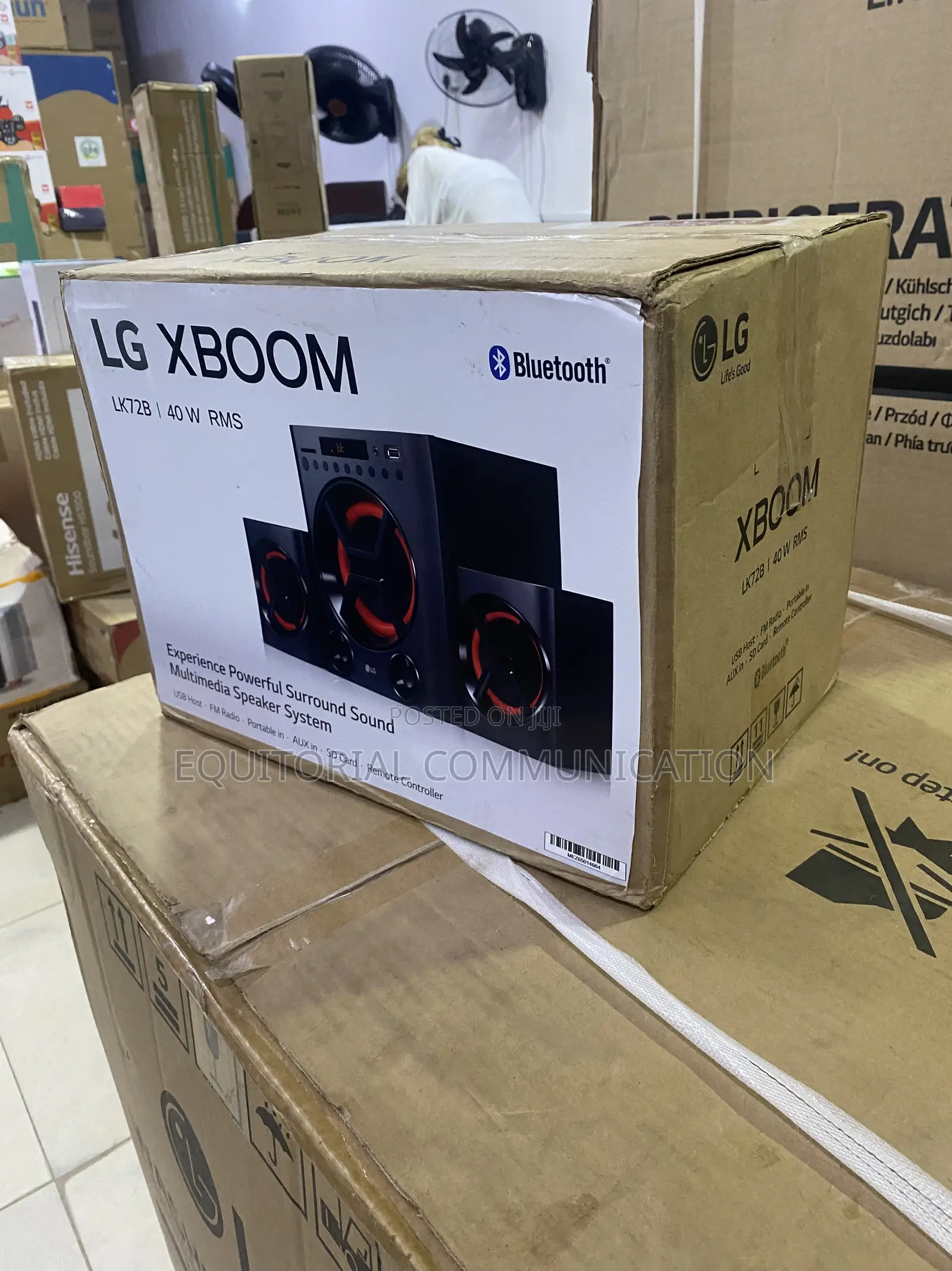 Original LG Xboom Lk72b 40w RMS Sound System