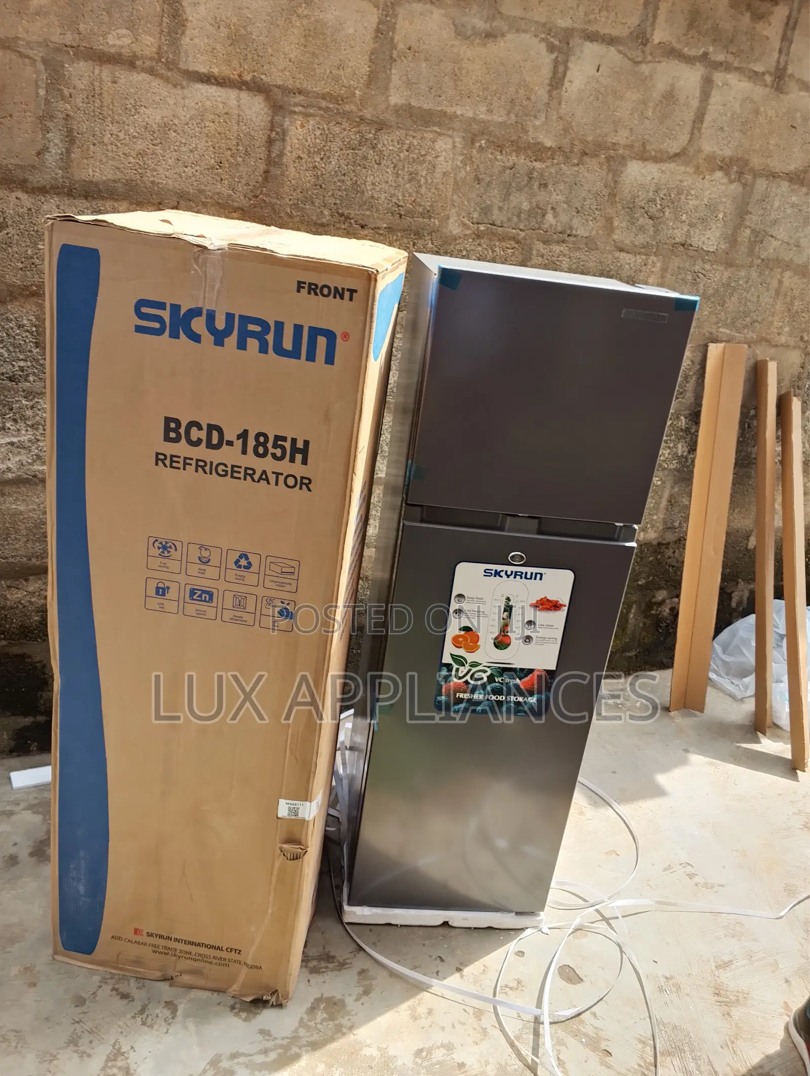 SkyRun BCD-185H Domestic Food Refrigerator