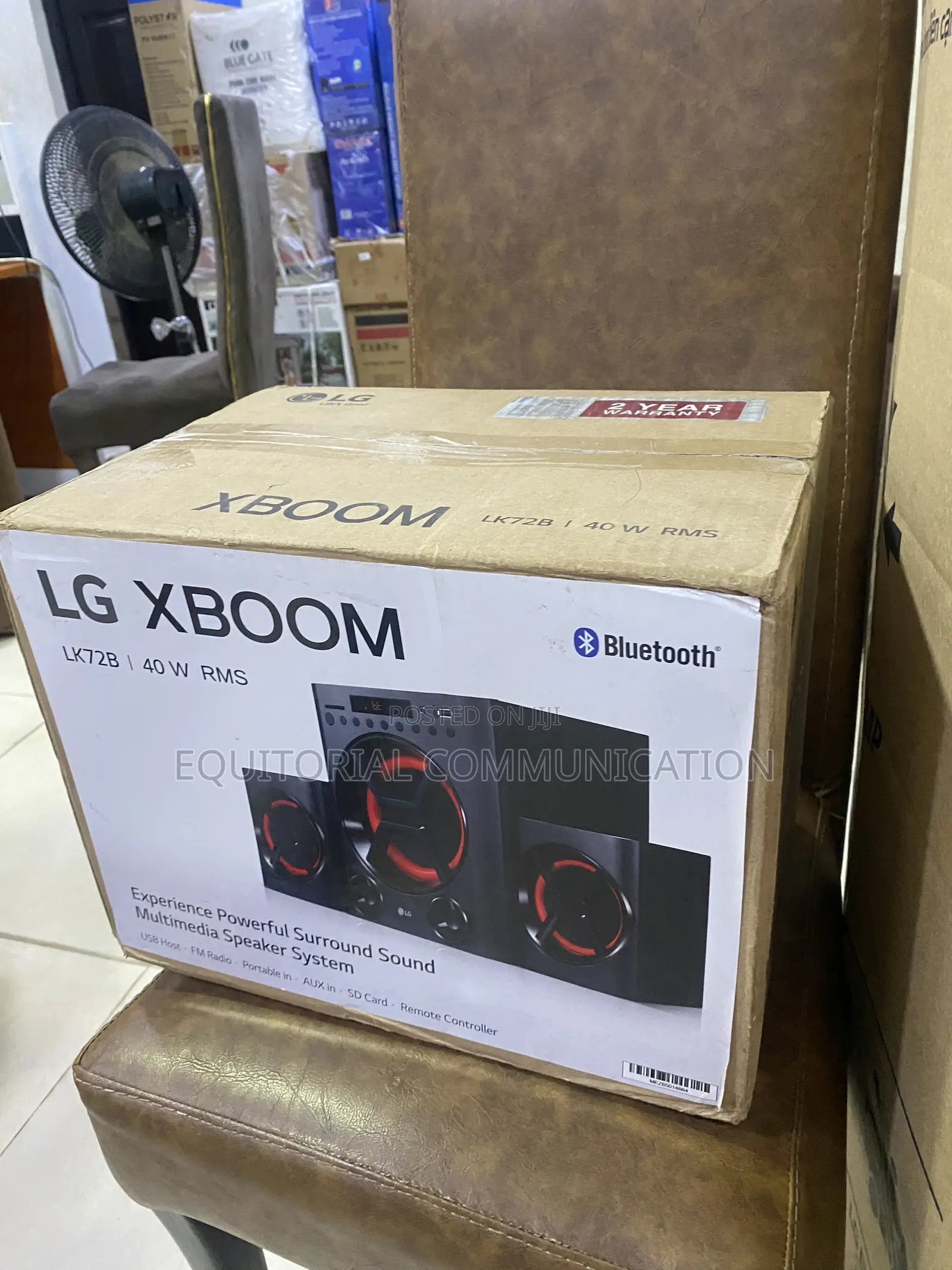 LG LK72B XBOOM Compact Multimedia Sound System