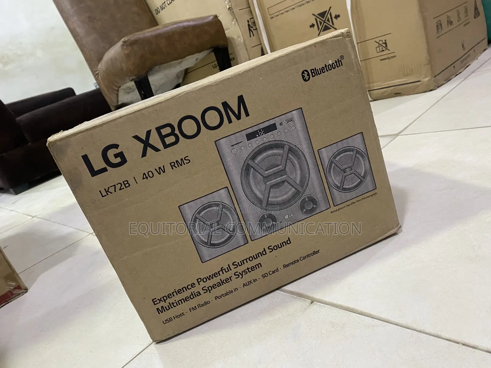 LG LK72B XBOOM Compact Multimedia Sound System