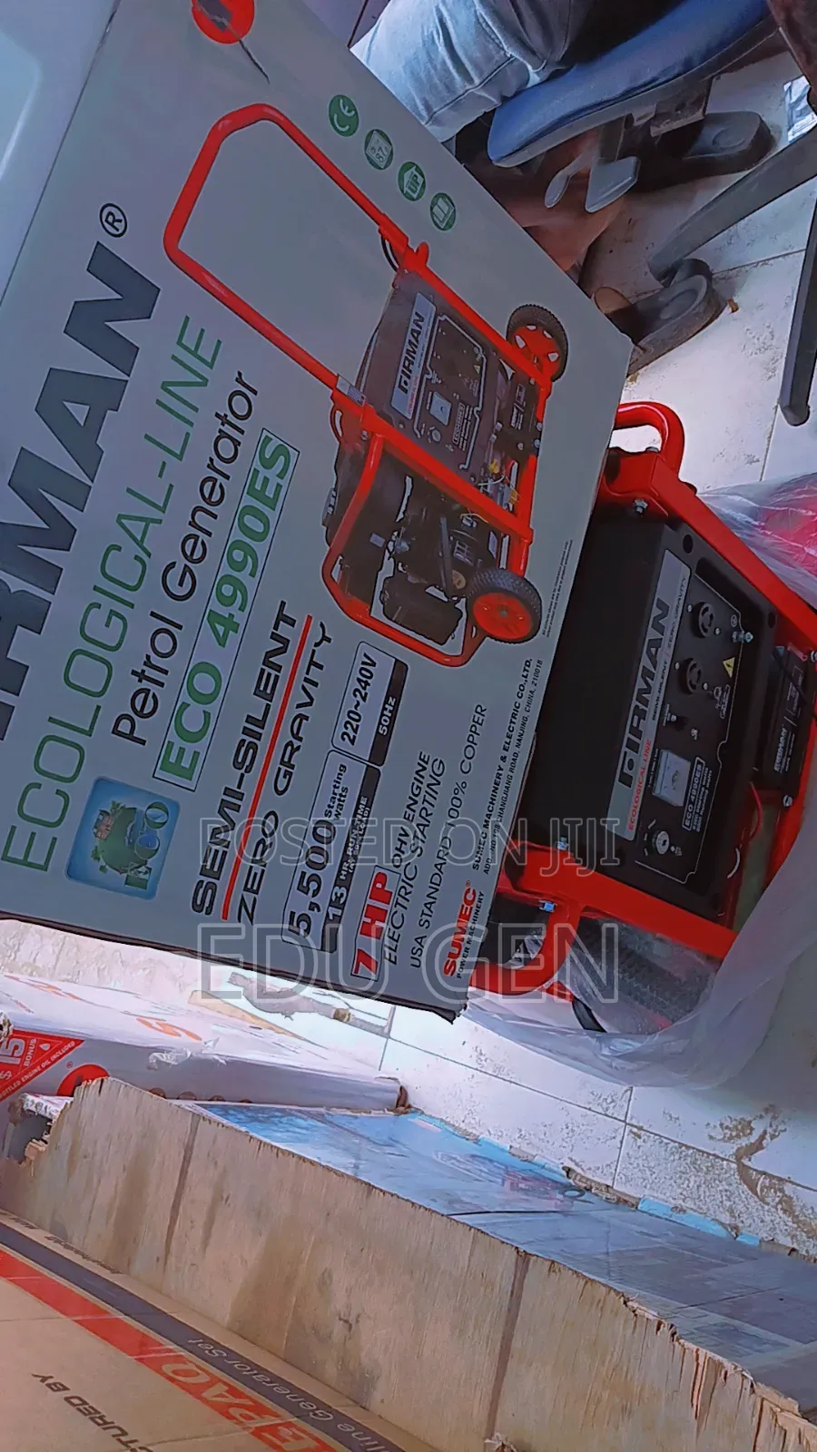 Buy Original Firman ECO4990ES Generator – Powerful 5.5kVA Performance