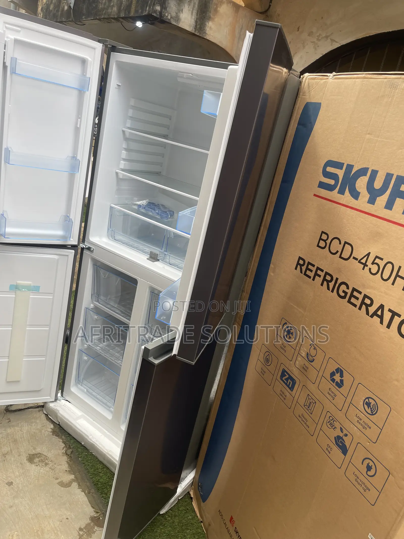 Skyrun BCD-450HC Side-by-Side Fridge With 450L Capacity