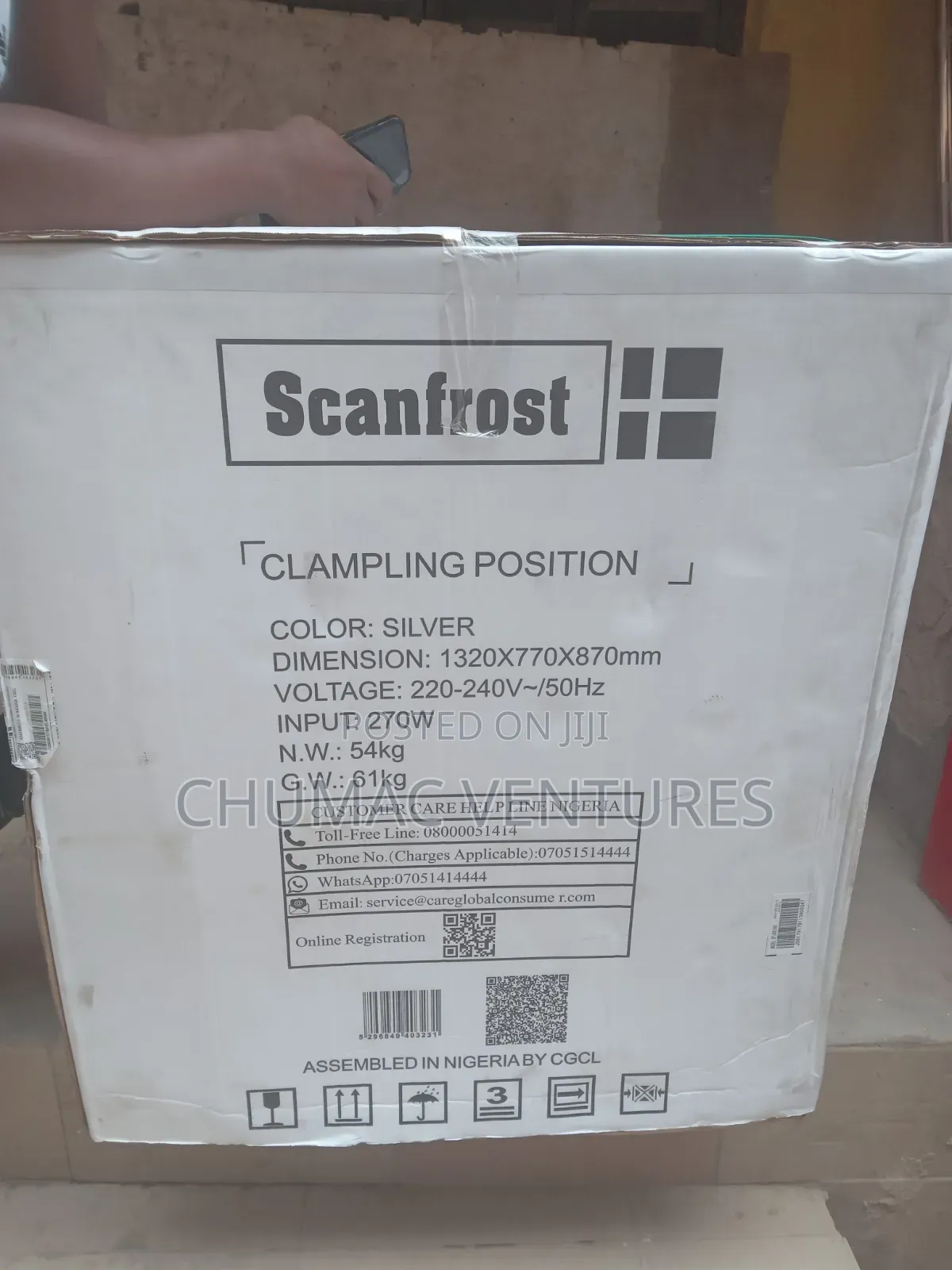 Scanfrost Gest Frezzer Inverter 400