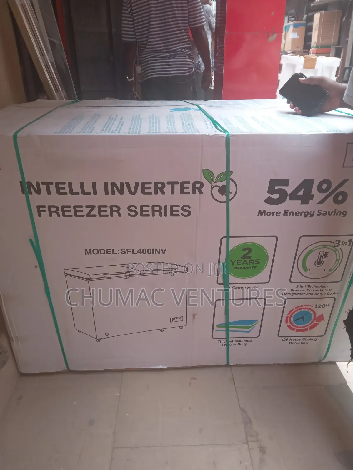 Scanfrost Gest Frezzer Inverter 400