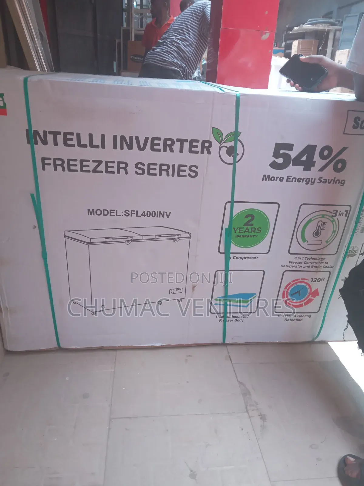 Scanfrost Gest Frezzer Inverter 400