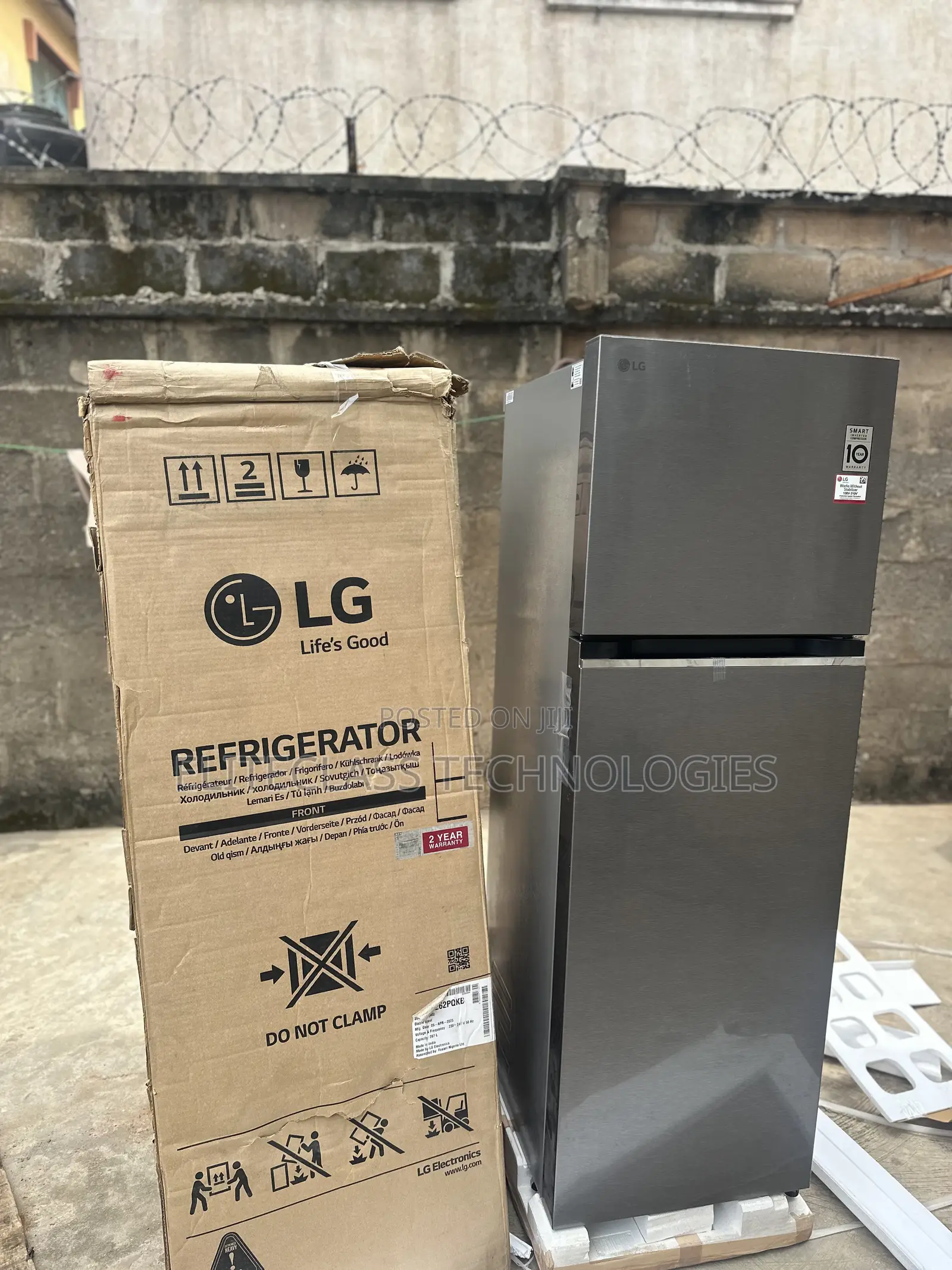 LG 266L Durable Double Door Refrigerator for Everyday Use