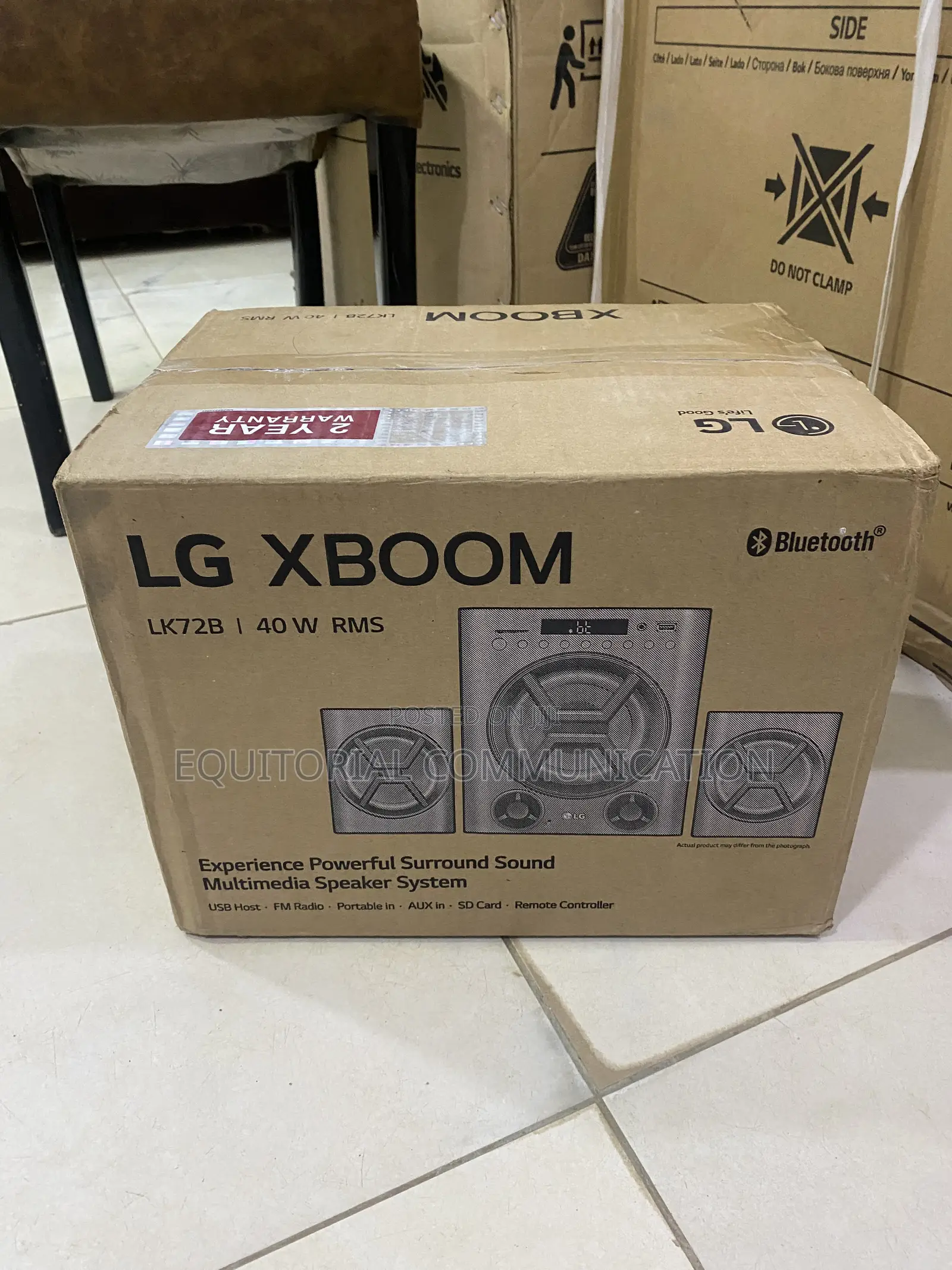 LG LK72B XBOOM Multimedia Speaker for Music