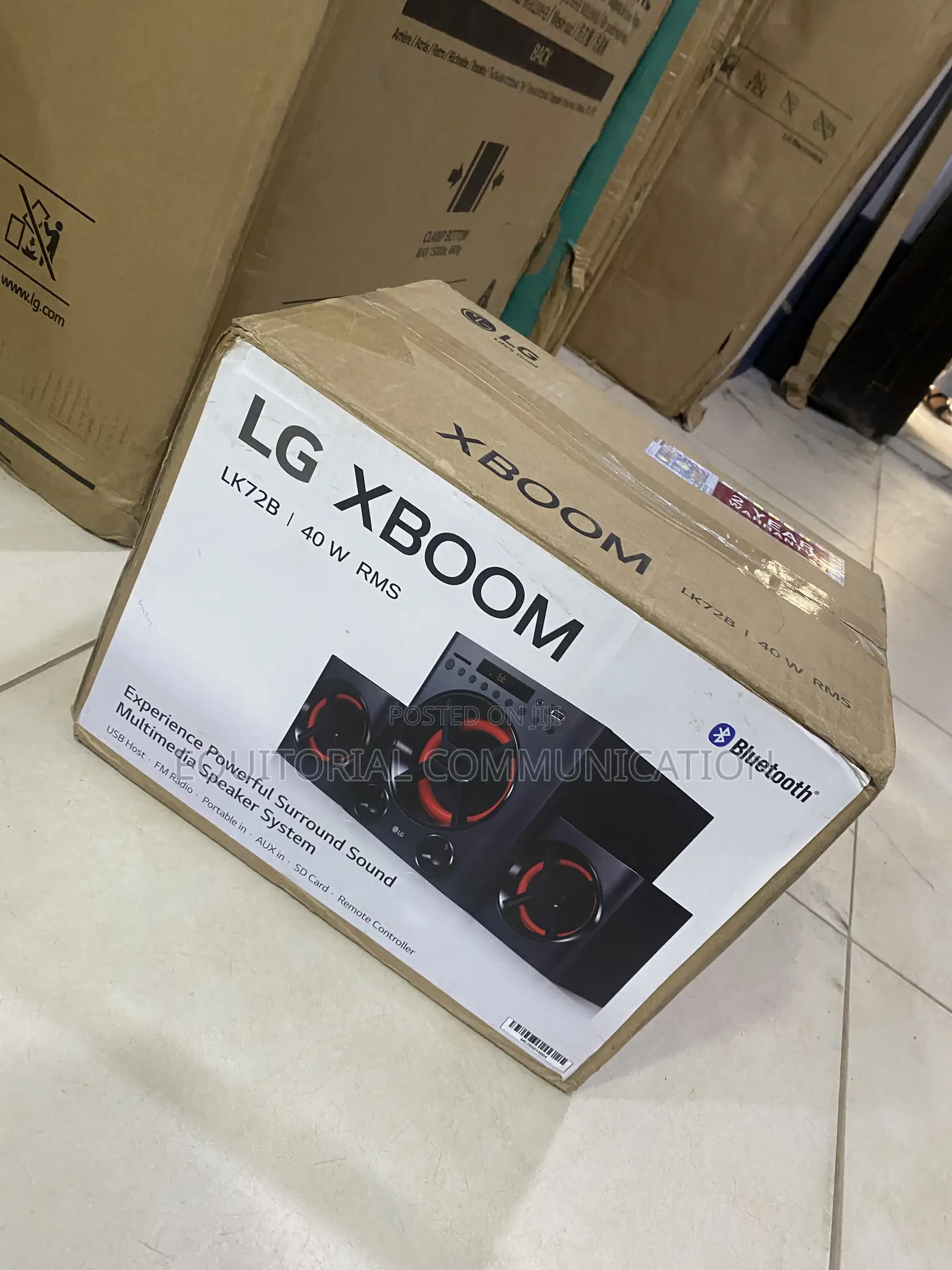 LG Xboom Lk72b 40w RMS Audio Solution