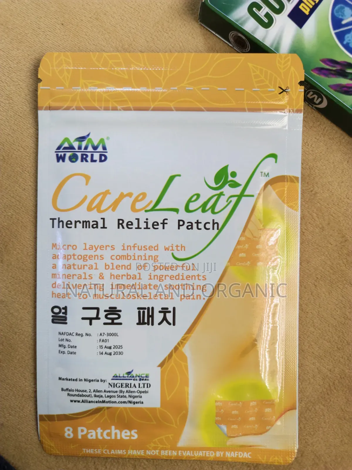 Careleaf Thermal Relief Patch for That Muscular Pains