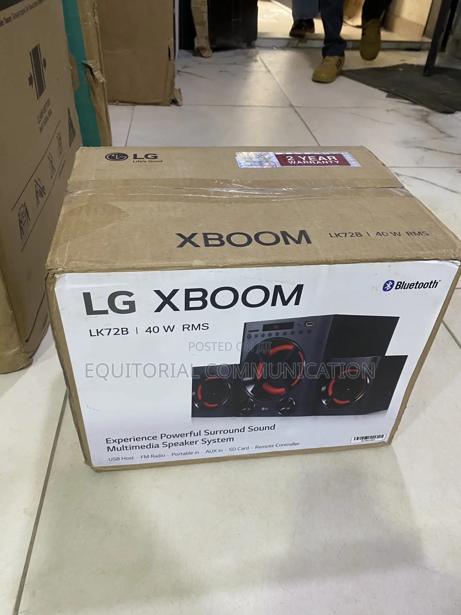 LG LK72B 40W RMS Speaker for Everyday Listening