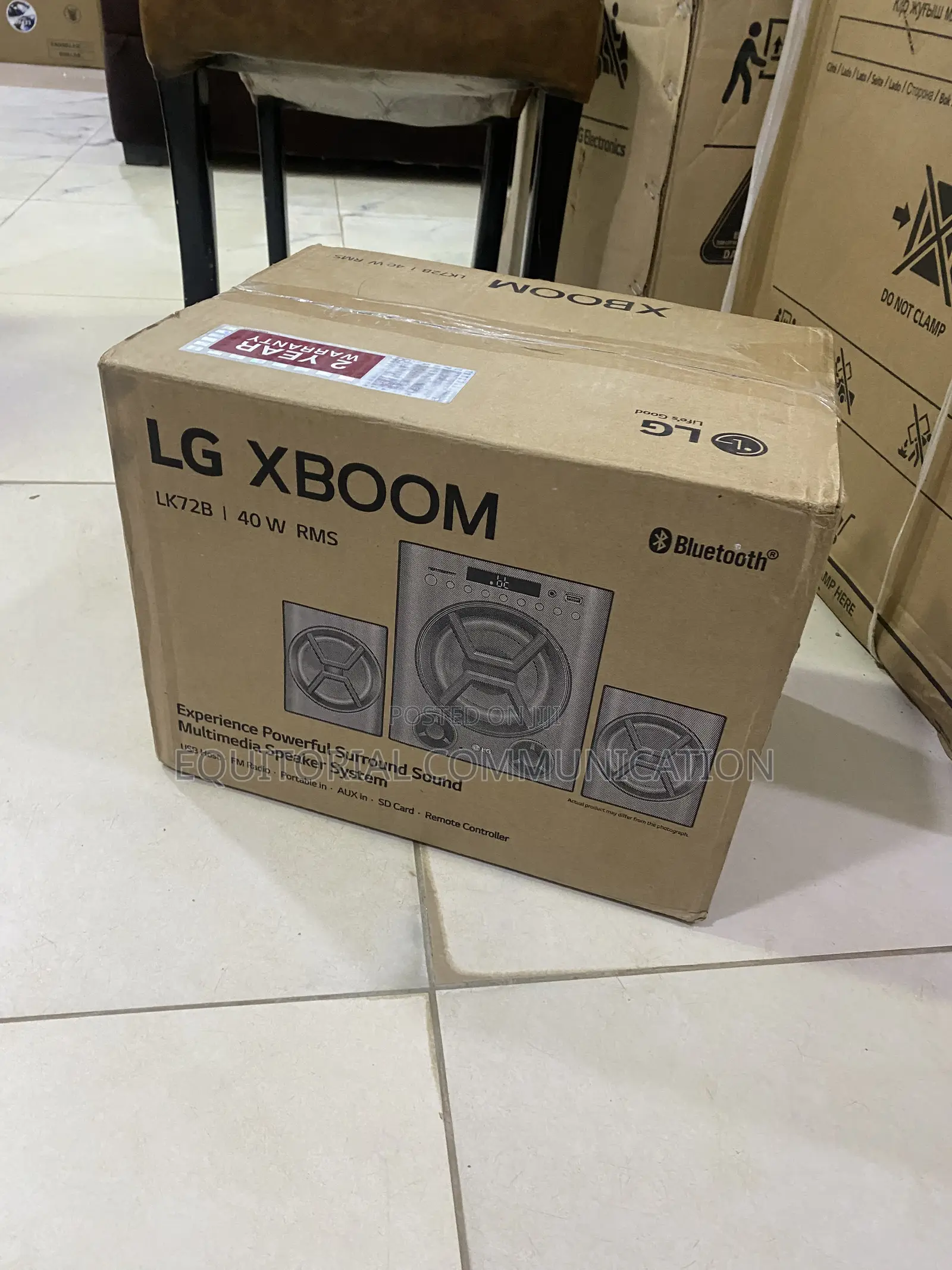 LG LK72B 40W RMS Speaker for Everyday Listening