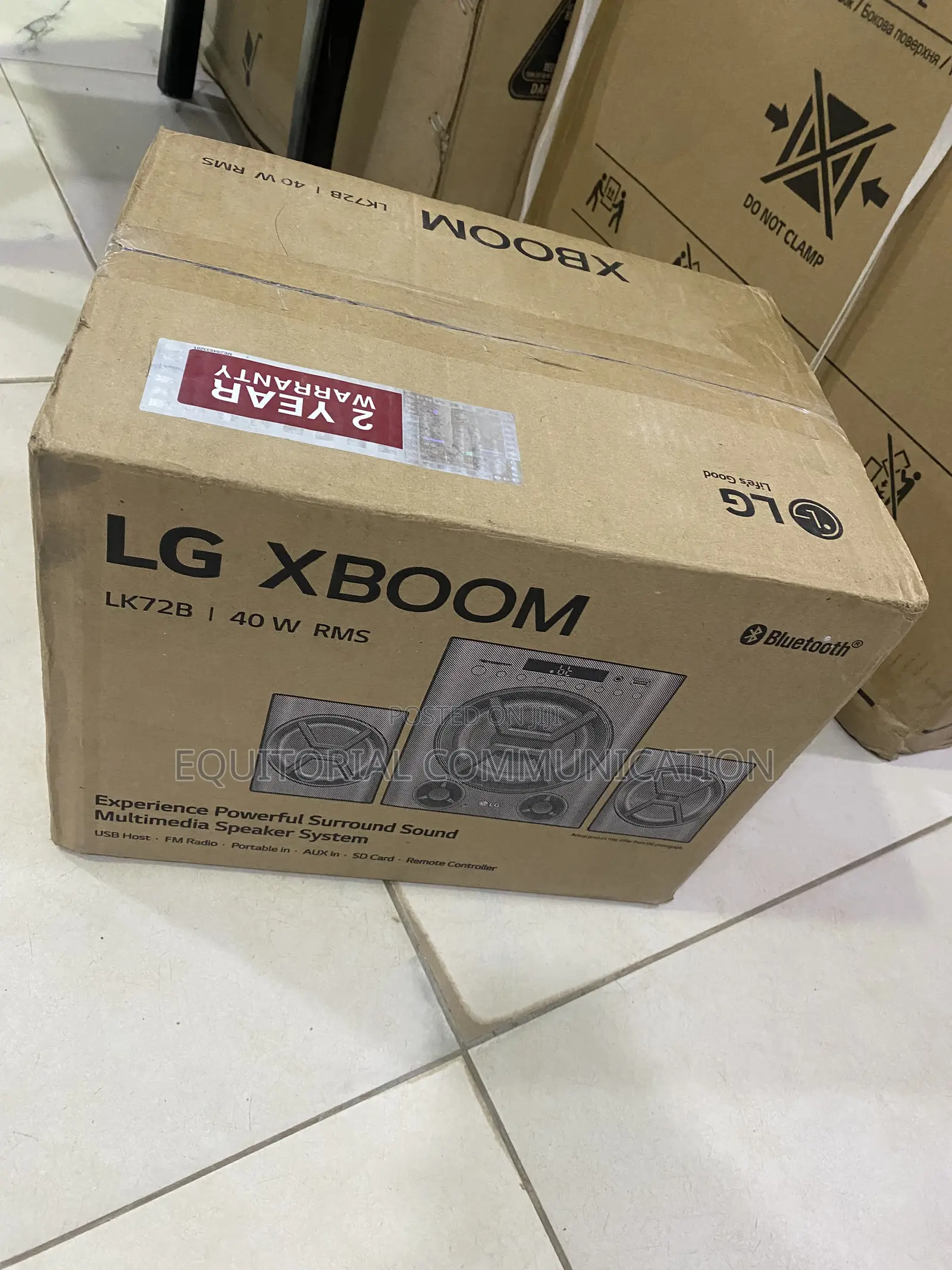 LG XBOOM LK72B Home Audio Multimedia System