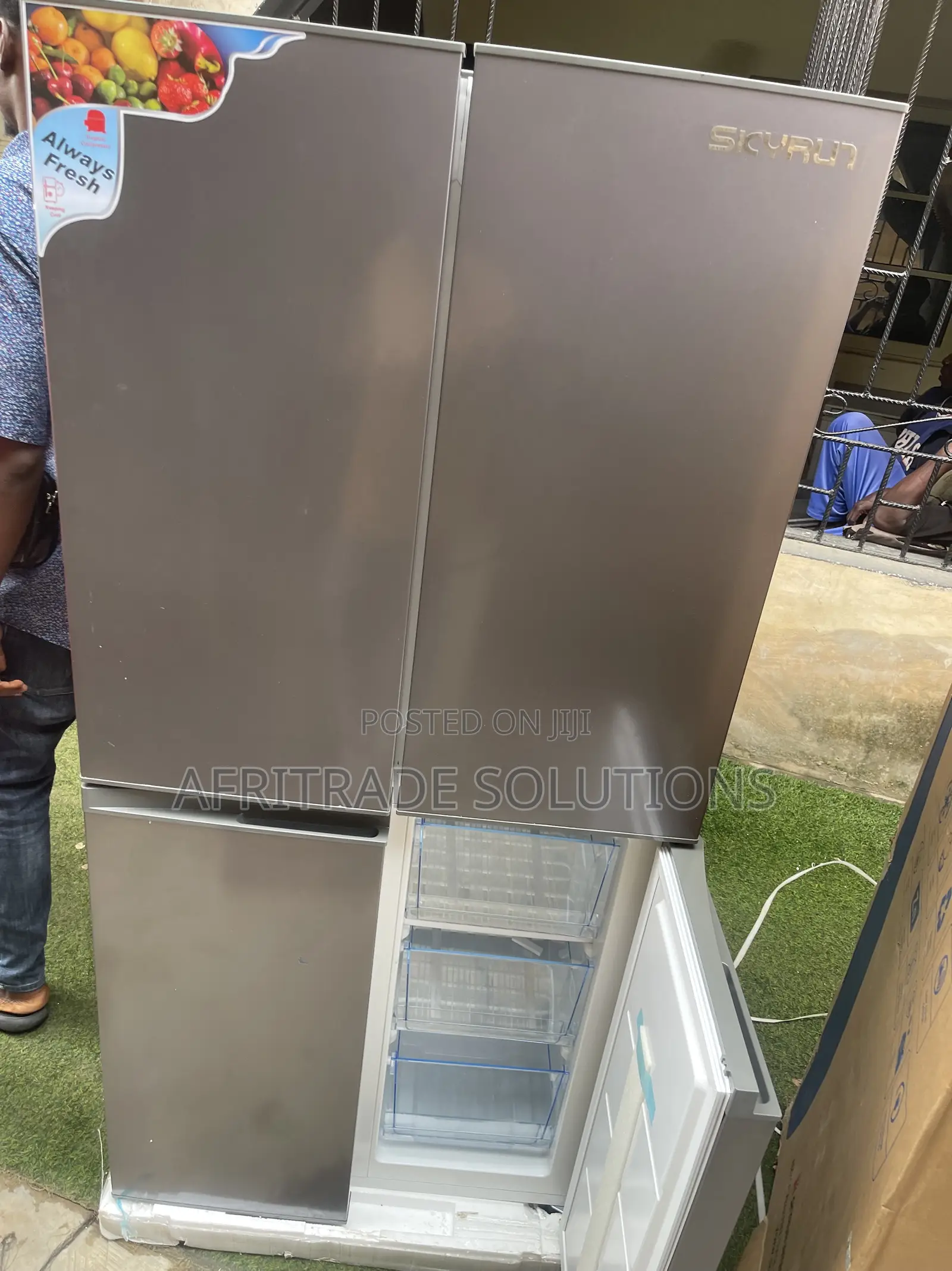 Skyrun 450L Multi-Door Fridge for Contemporary Homes