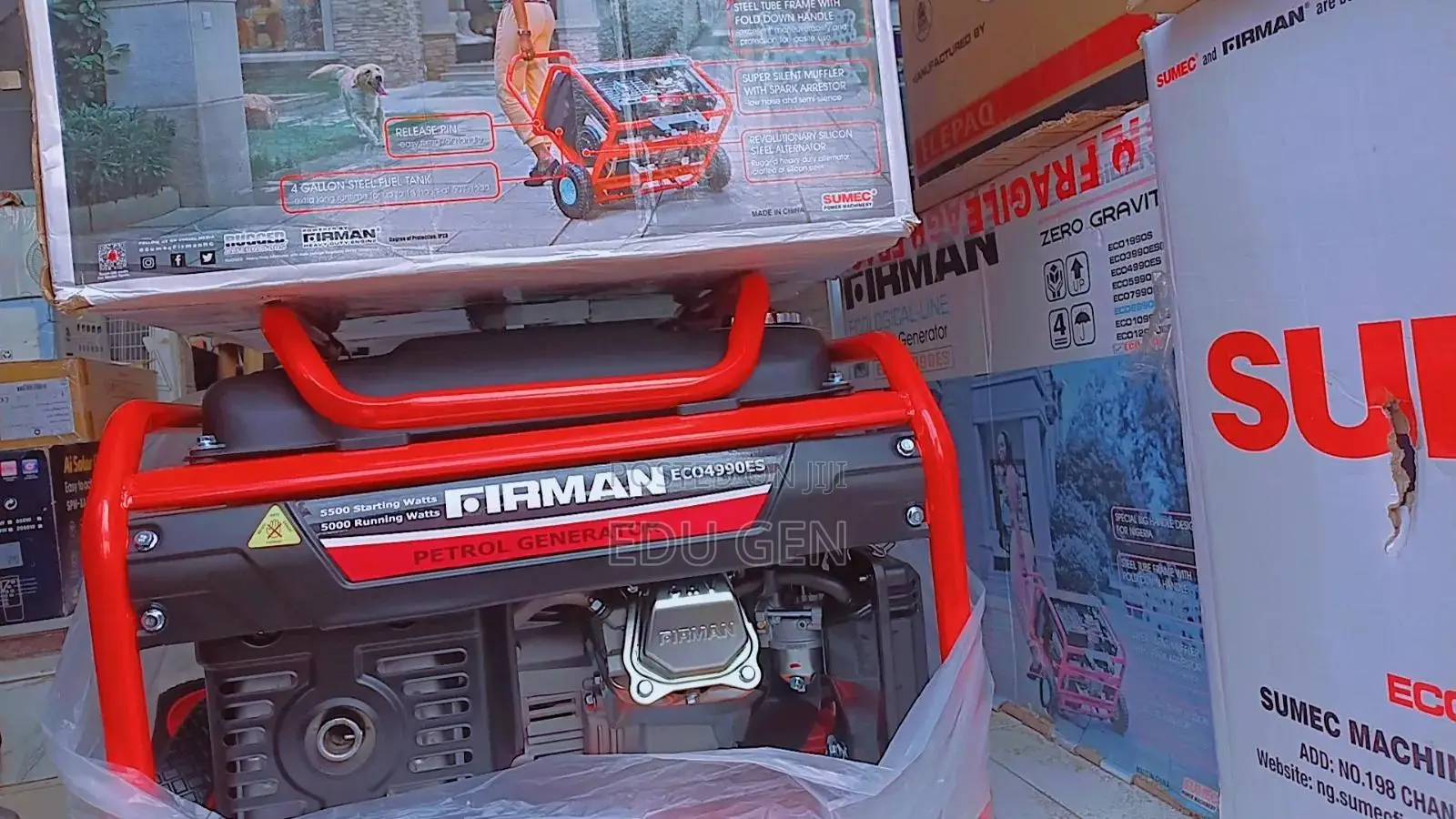 . Reliable Firman ECO4990ES Generator – Original 5.5kVA Power Solution