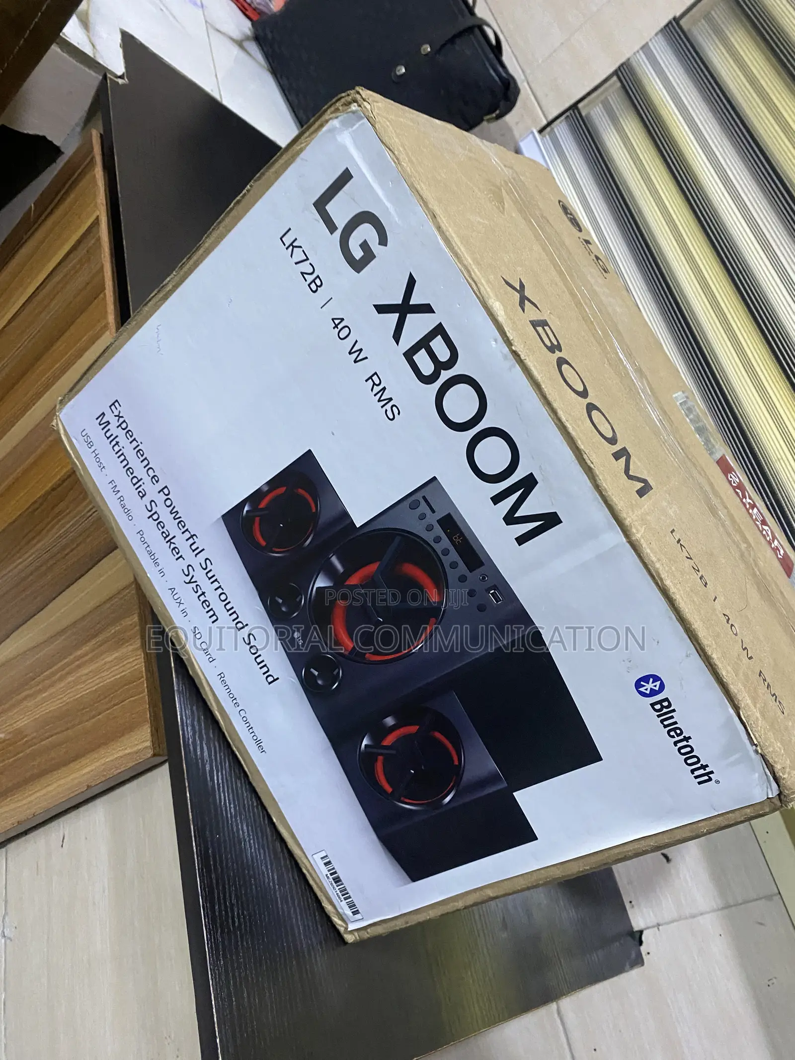 LG Xboom Lk72b 40w RMS Audio Entertainment System