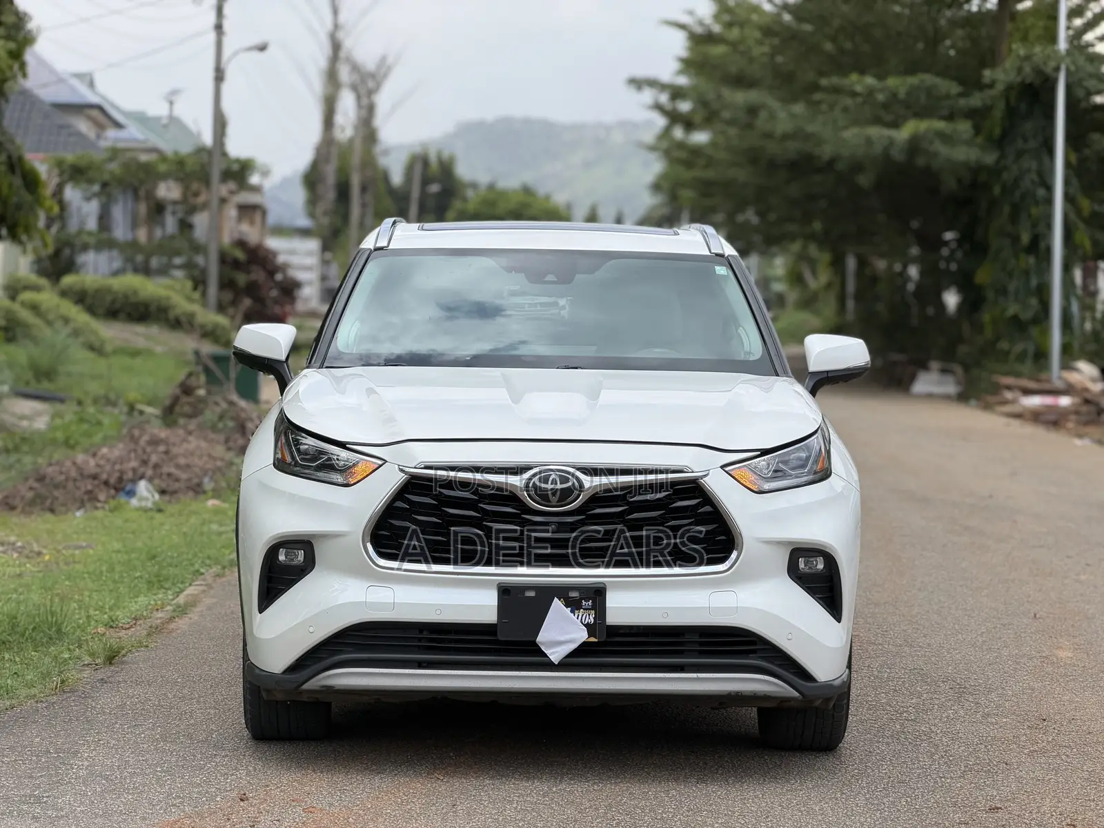 Toyota Highlander Platinum 2021 White