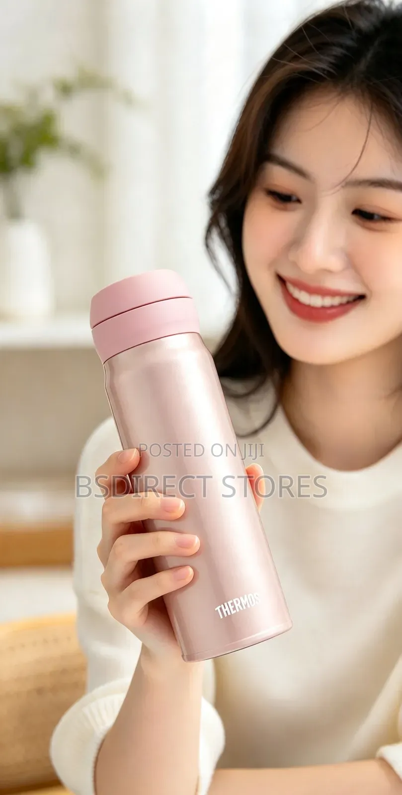 Genuine Thermos ROSE GOLD Super Light Direct Drink Flask