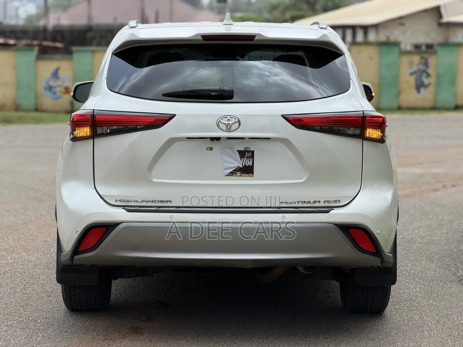Toyota Highlander Platinum 2021 White