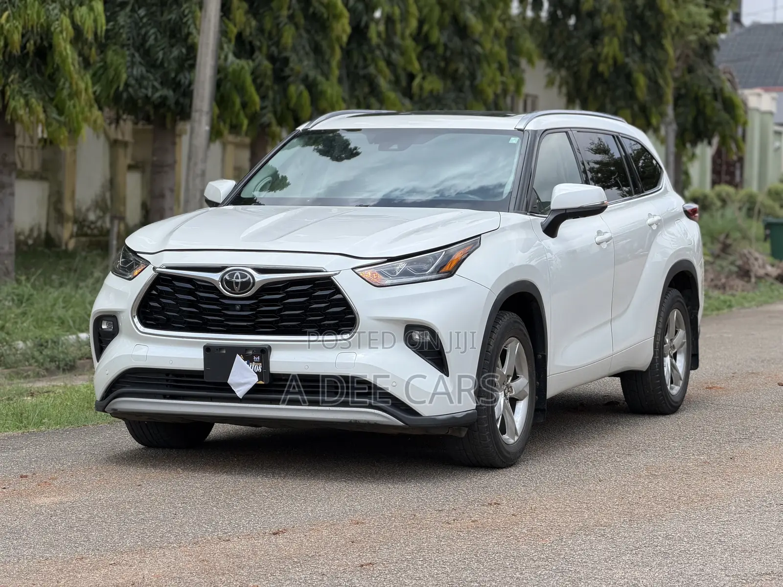 Toyota Highlander Platinum 2021 White