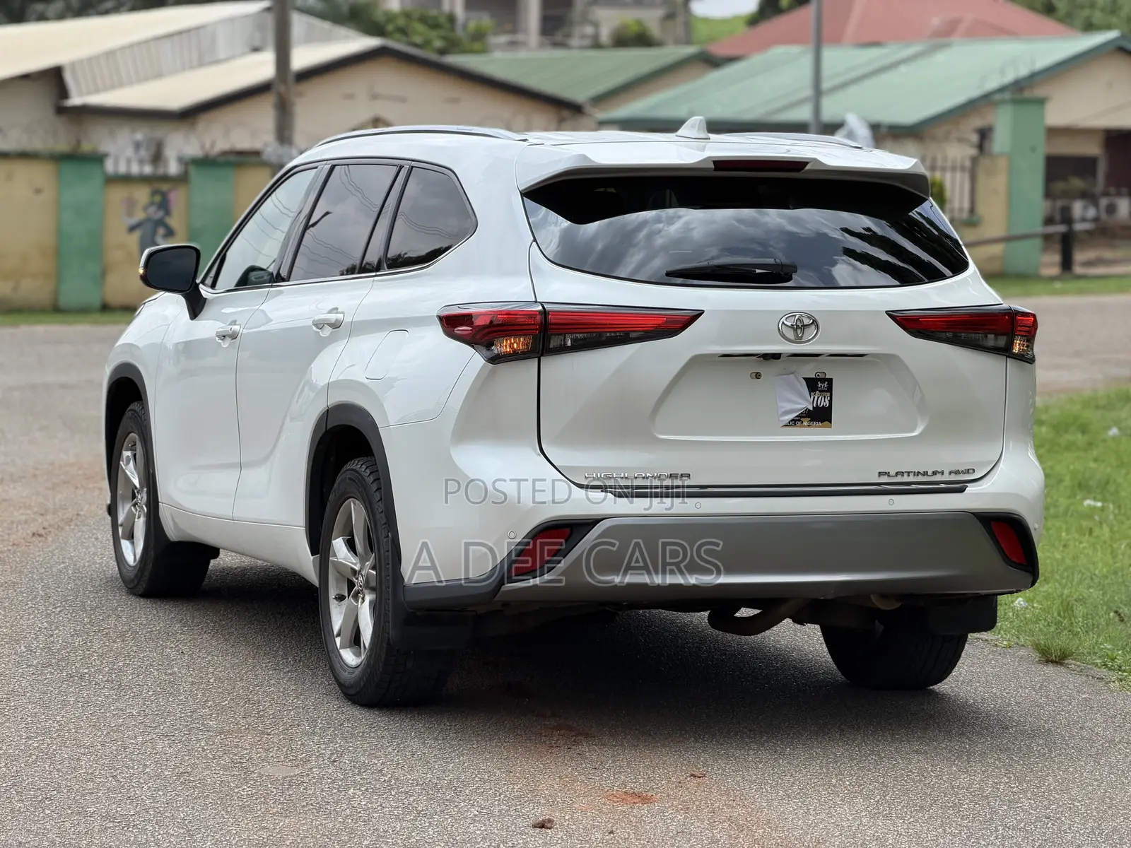 Toyota Highlander Platinum 2021 White