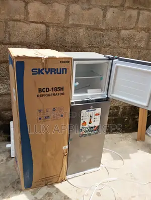 SkyRun Two Door Kitchen Storage Refrigerator 180l