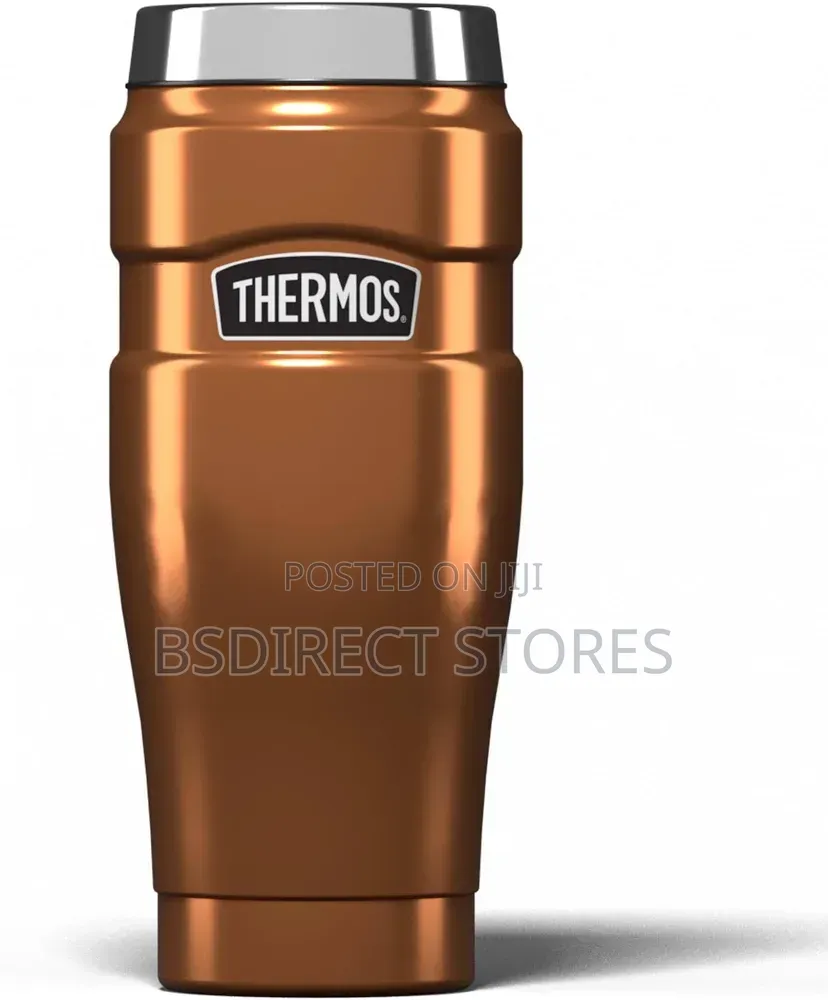 Thermos COPPER Stainless Steel Insulated King Travel Portable Tumbler