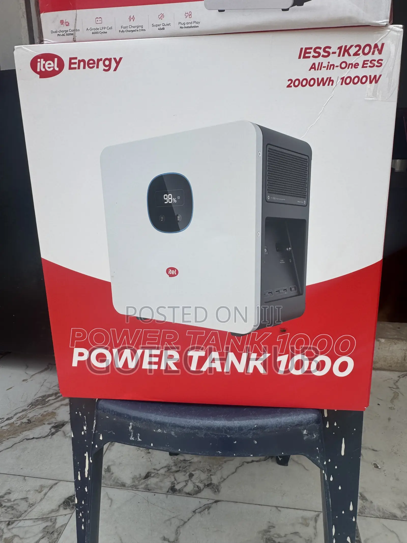 1000w Itel Power Tank With 2000wh Battery All in One